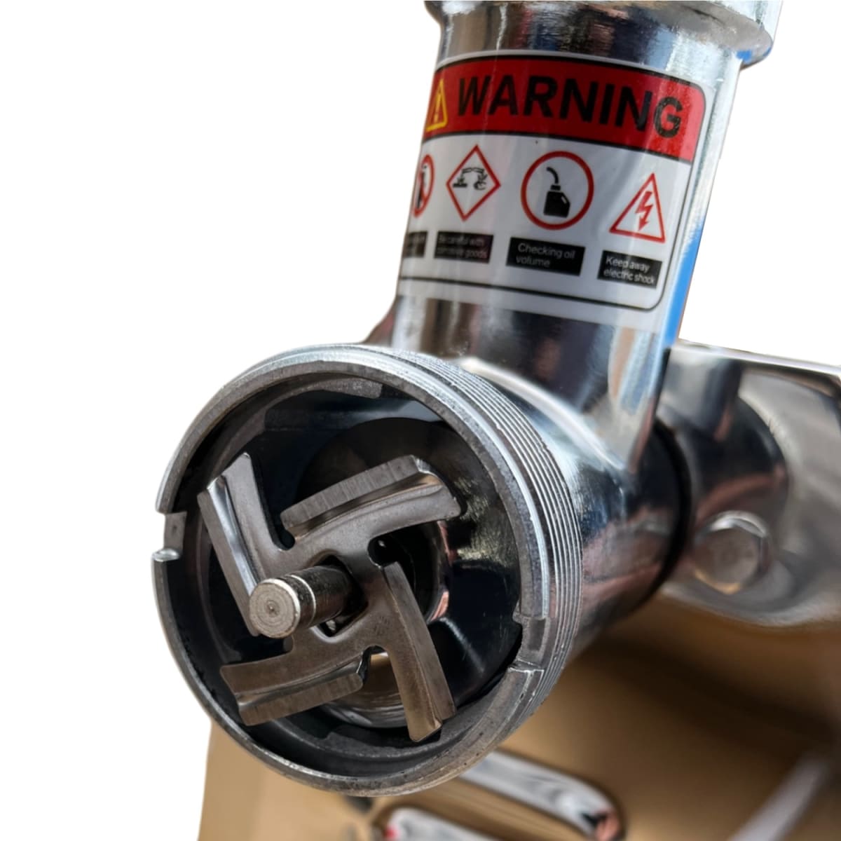 Moledora de Carne Industrial ProChef 8 Kg. 70 kg/hora6