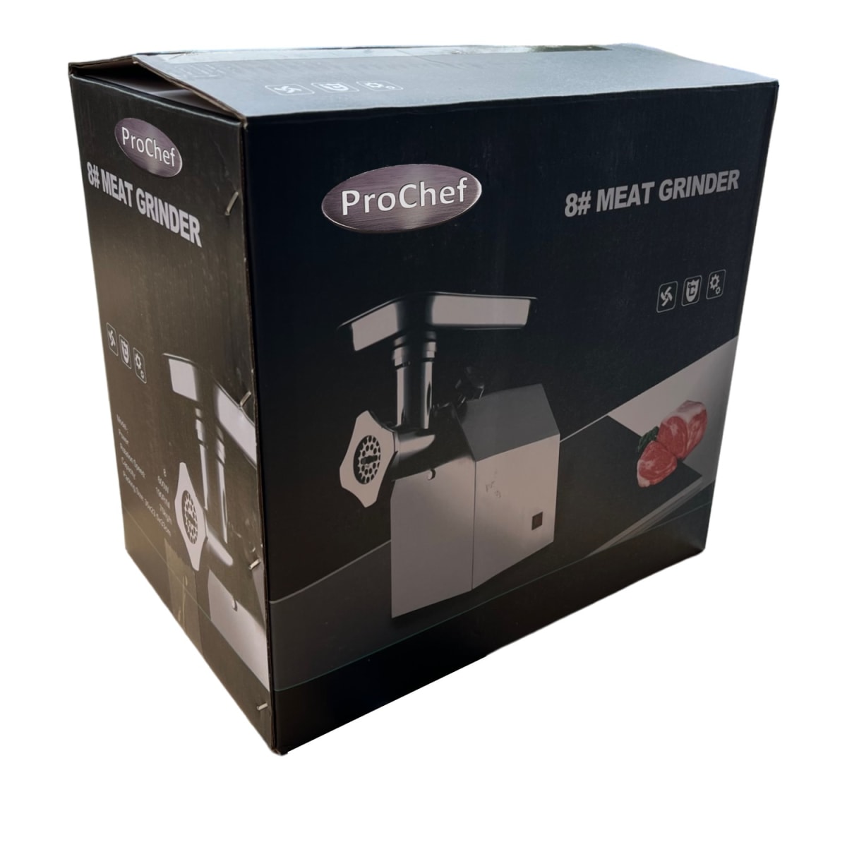 Moledora de Carne Industrial ProChef 8 Kg. 70 kg/hora7