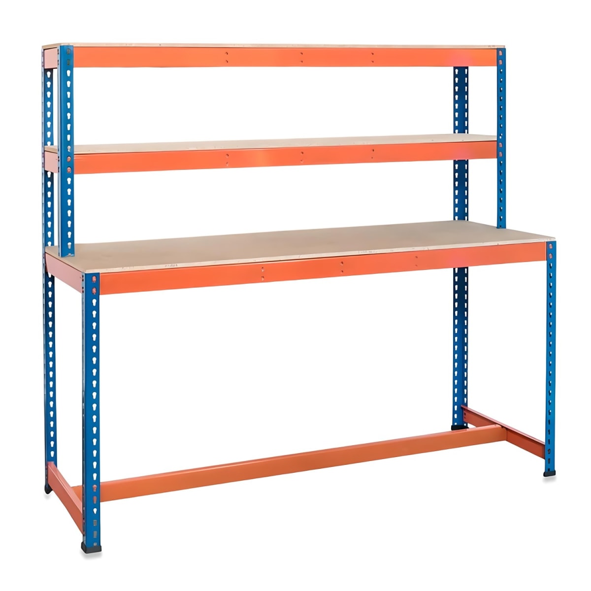 Mesón Banco de Trabajo para Taller 180x60x167 cm.3