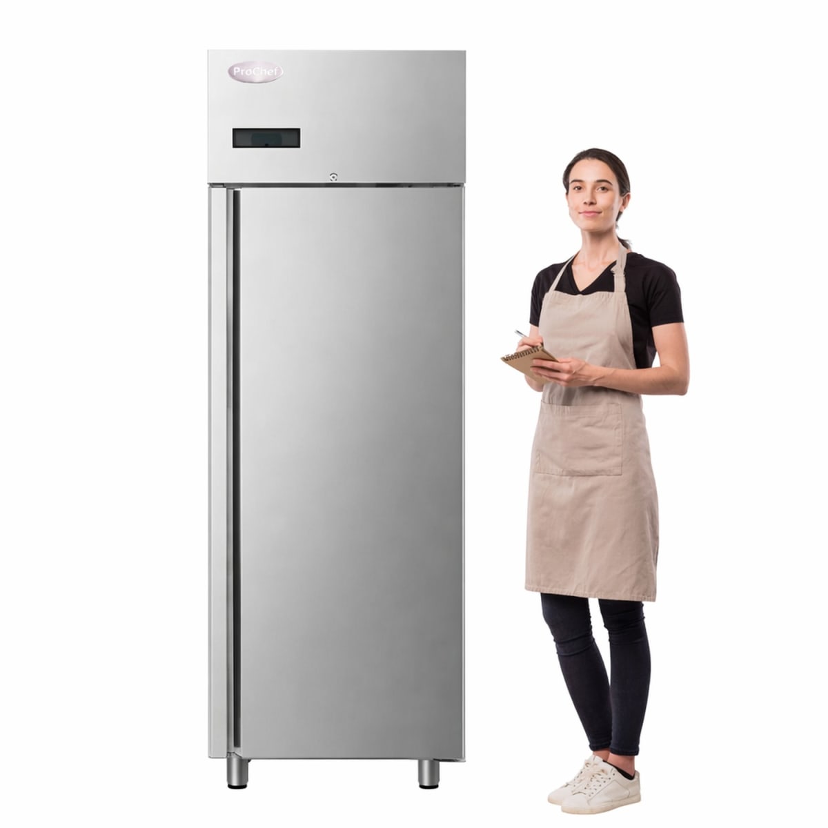 Refrigerador Industrial 430 Lt Acero Inox. Frío Forzado1
