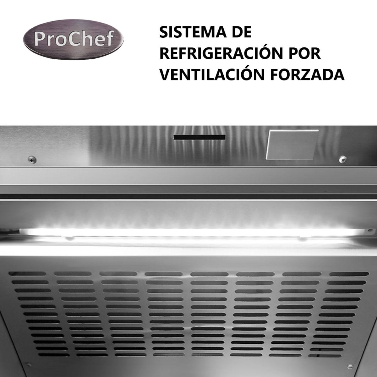 Refrigerador Industrial 430 Lt Acero Inox. Frío Forzado6