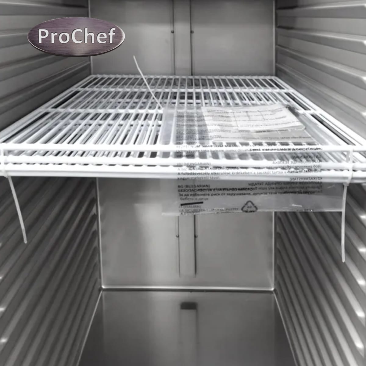 Congelador Industrial 430 Lt Acero Inox. Frío Forzado6