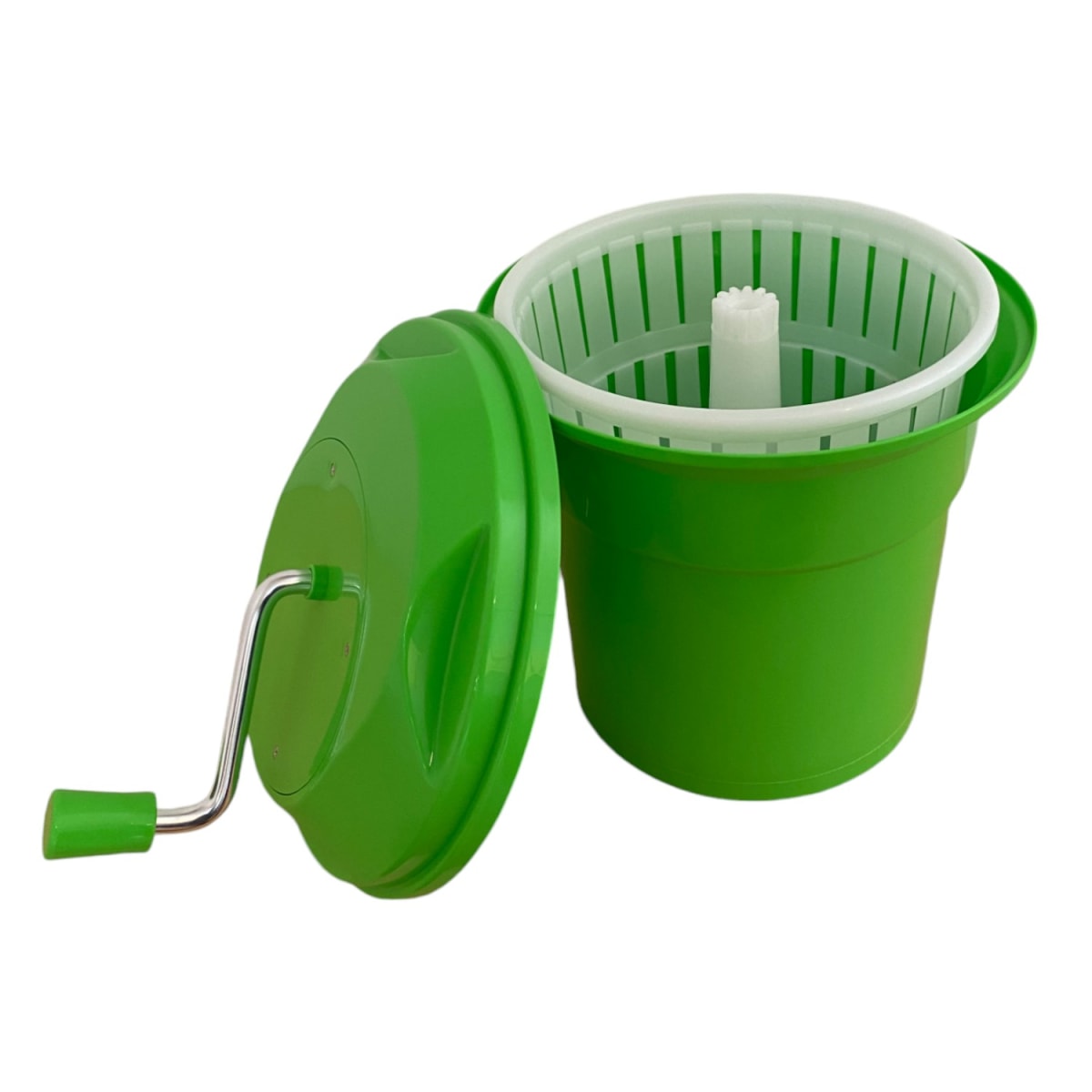 Centrifugador Secador de Verduras Capacidad 12 Lts - Verde.3