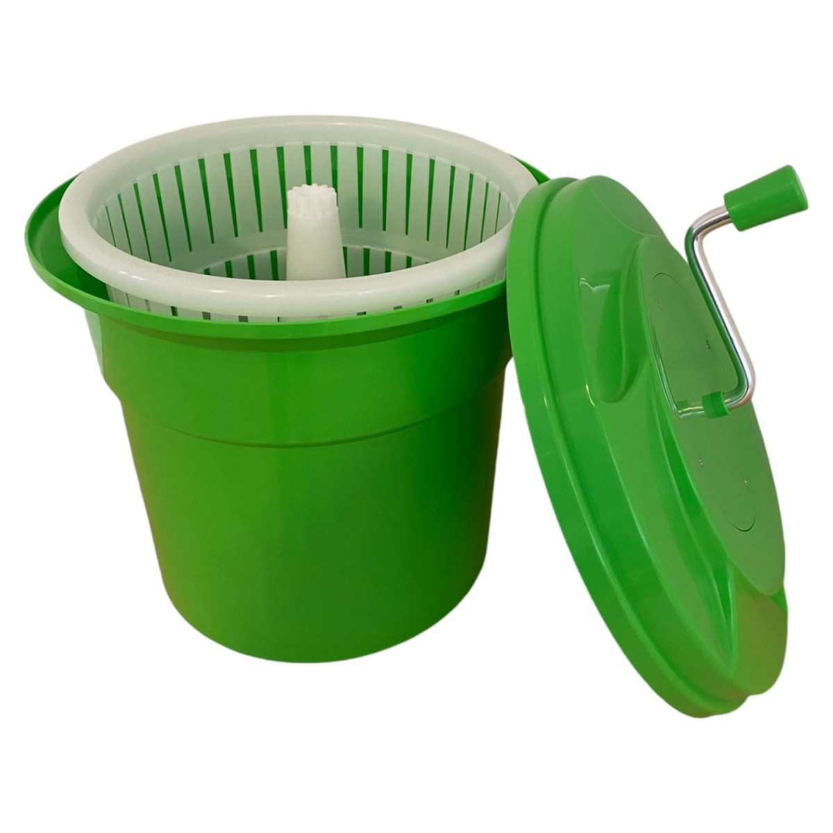 Centrifugador Secador de Verduras Capacidad 25 Lts - Verde.3