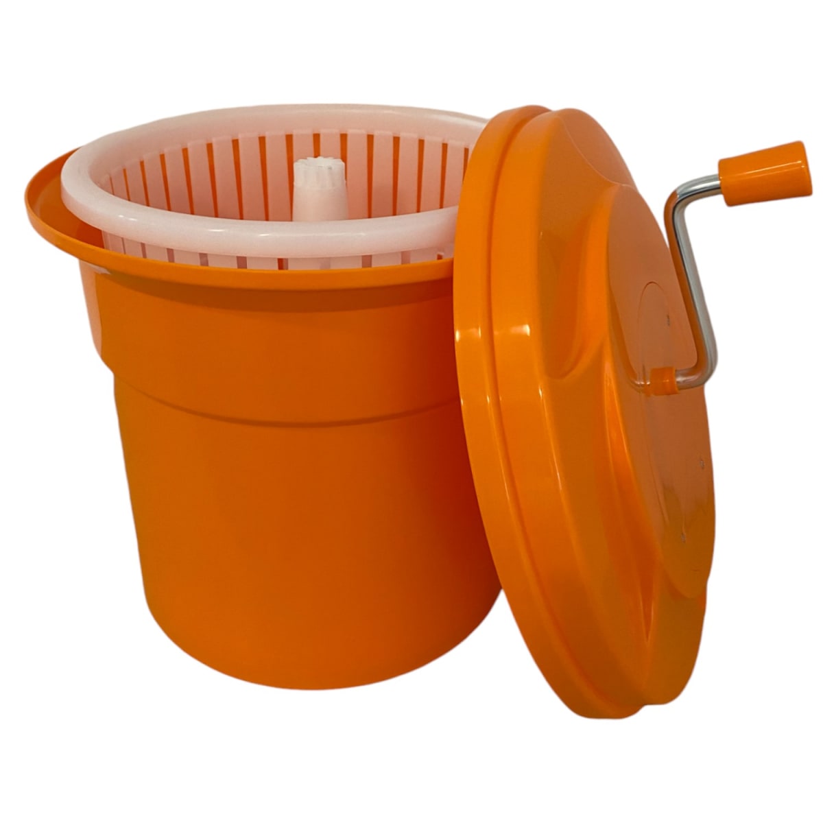 Centrifugador Secador de Verduras Capacidad 25 Lts - Naranjo.3