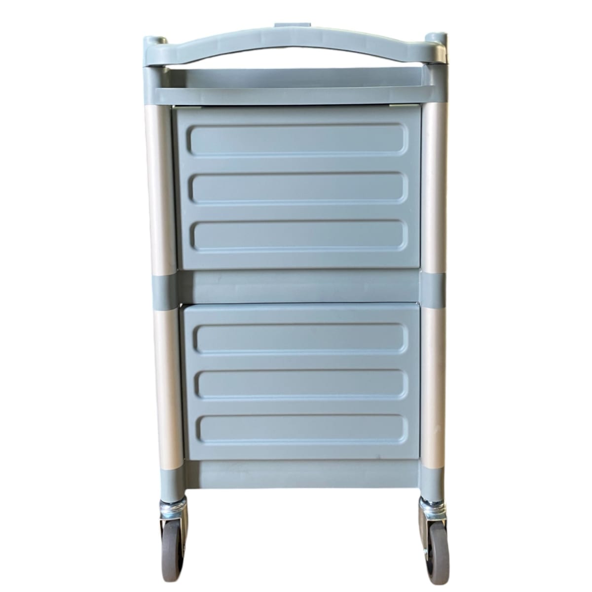 Carro Multiuso Plástico Grande Cerrado 100x50x92 Gris5