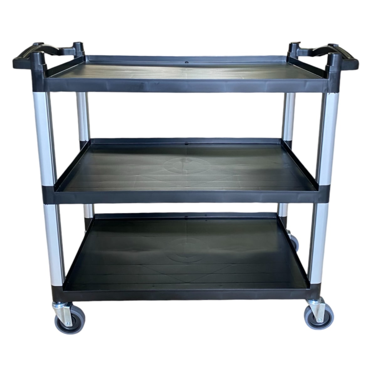 Carro Multiuso Plástico Grande 100x50x92 Negro3