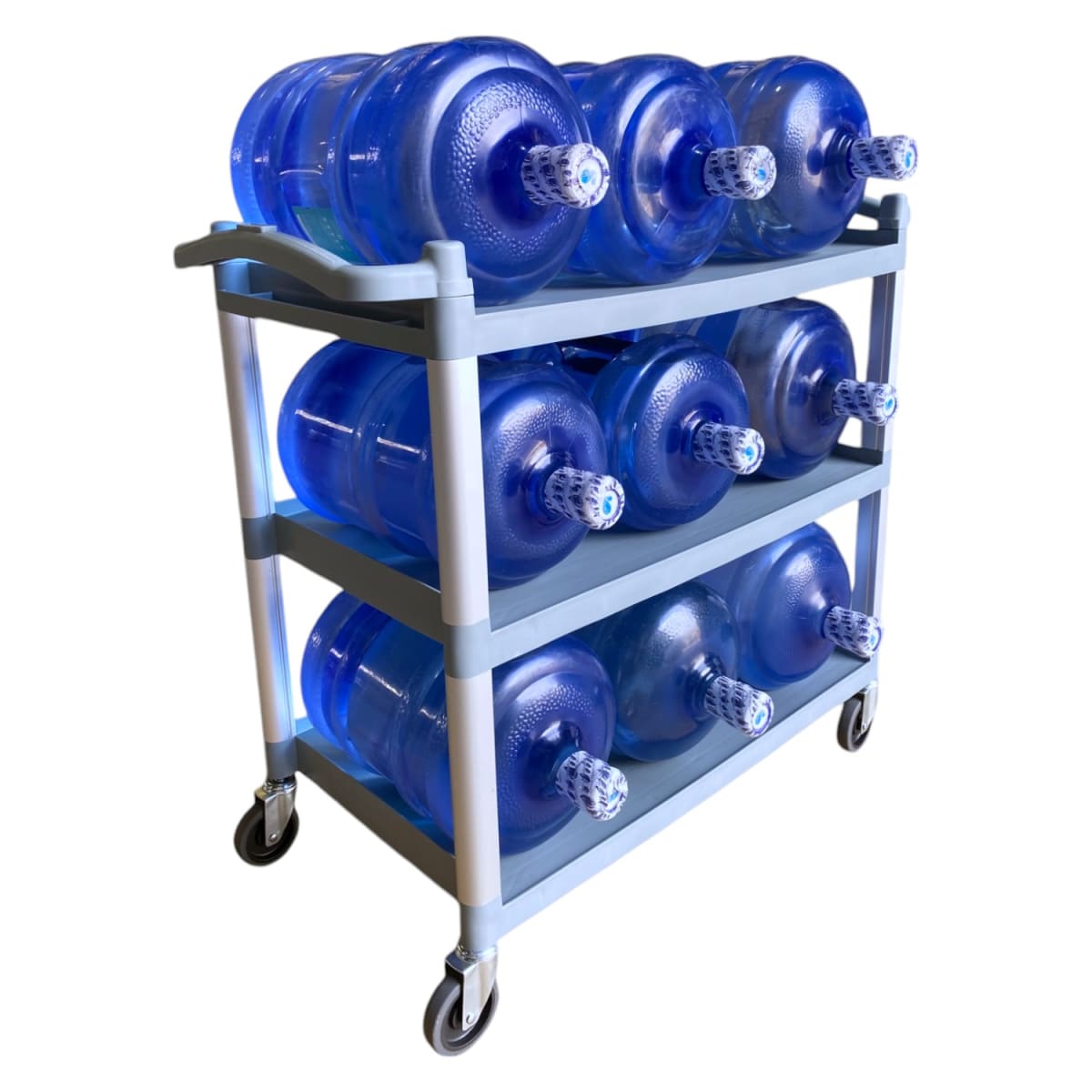 Carro Multiuso Plástico Grande 100x50x92 Gris2