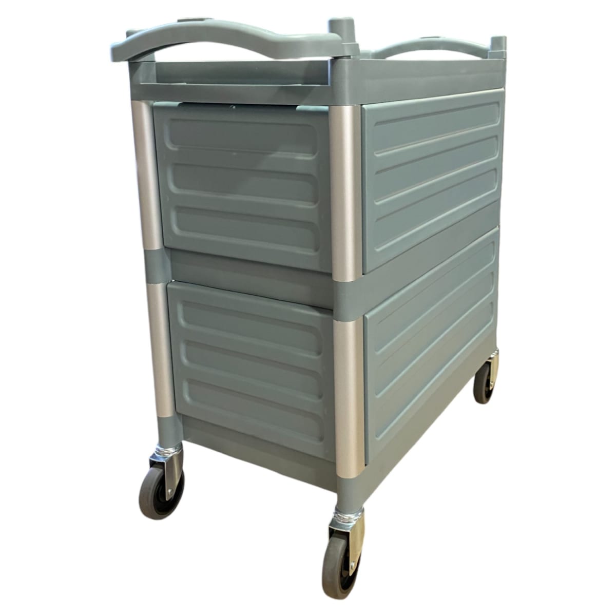 Carro Multiuso Plástico Cerrado 83x41x85 Gris3