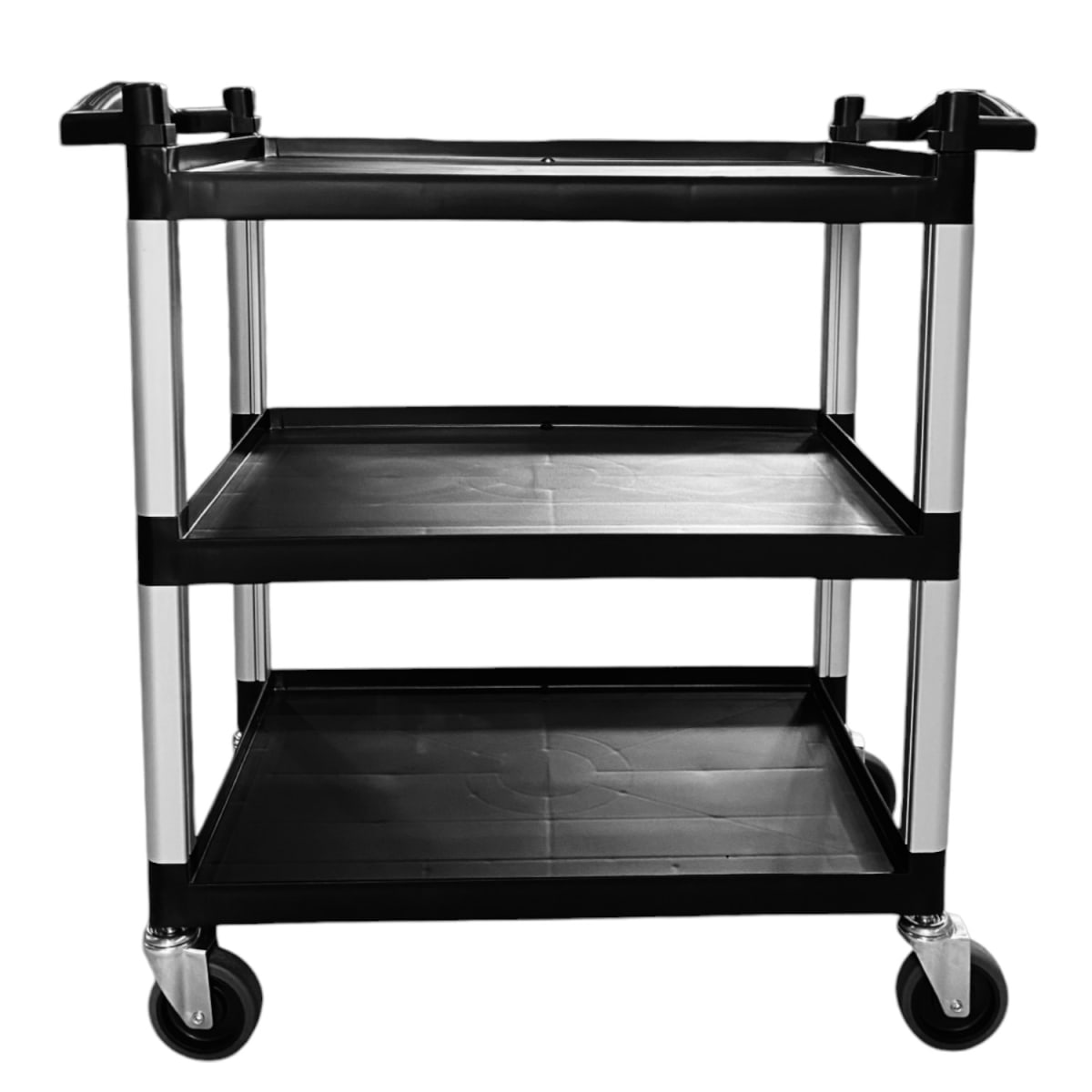 Carro Multiuso Plástico 83x41x85 Negro3