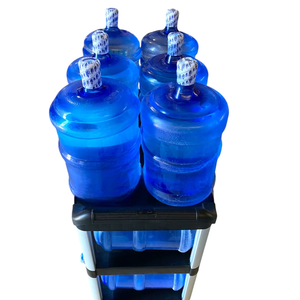 Carro Multiuso Plástico Grande XL 103x50x96 Negro3