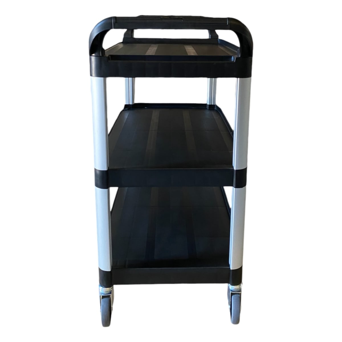 Carro Multiuso Plástico Grande XL 103x50x96 Negro6