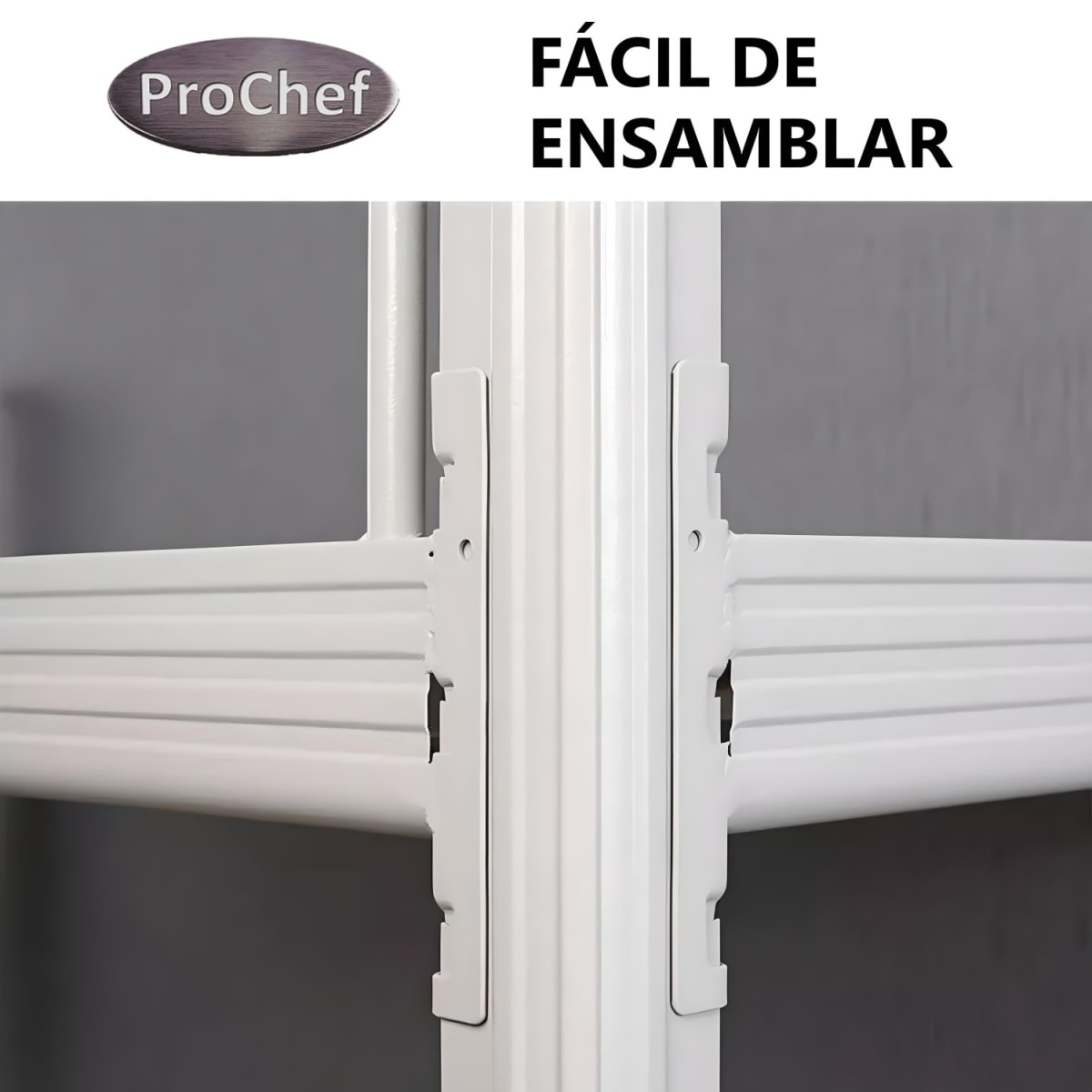 Camarote una Plaza Acero 90x200x185 cm Blanco7