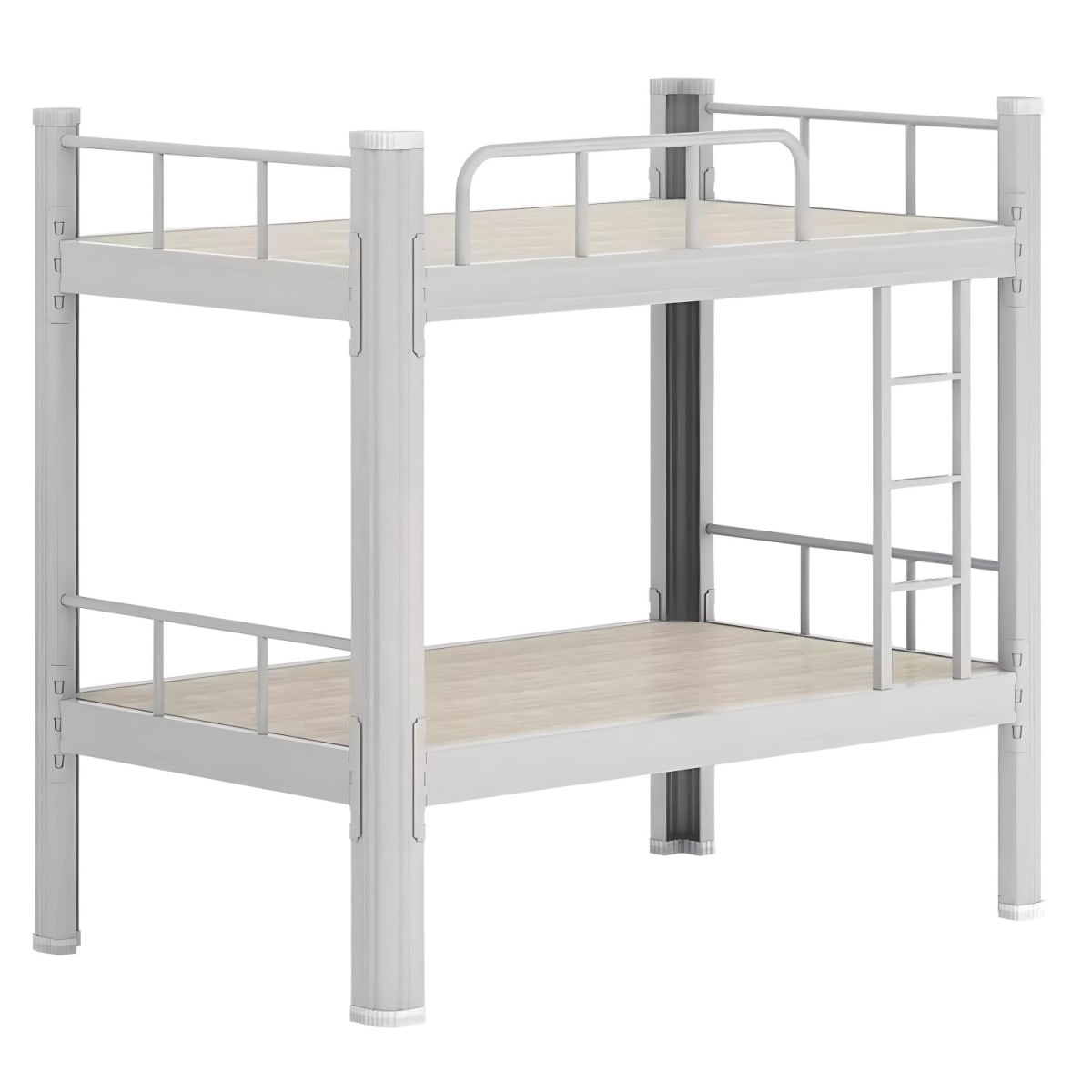 Camarote una Plaza Acero 90x200x185 cm Blanco3