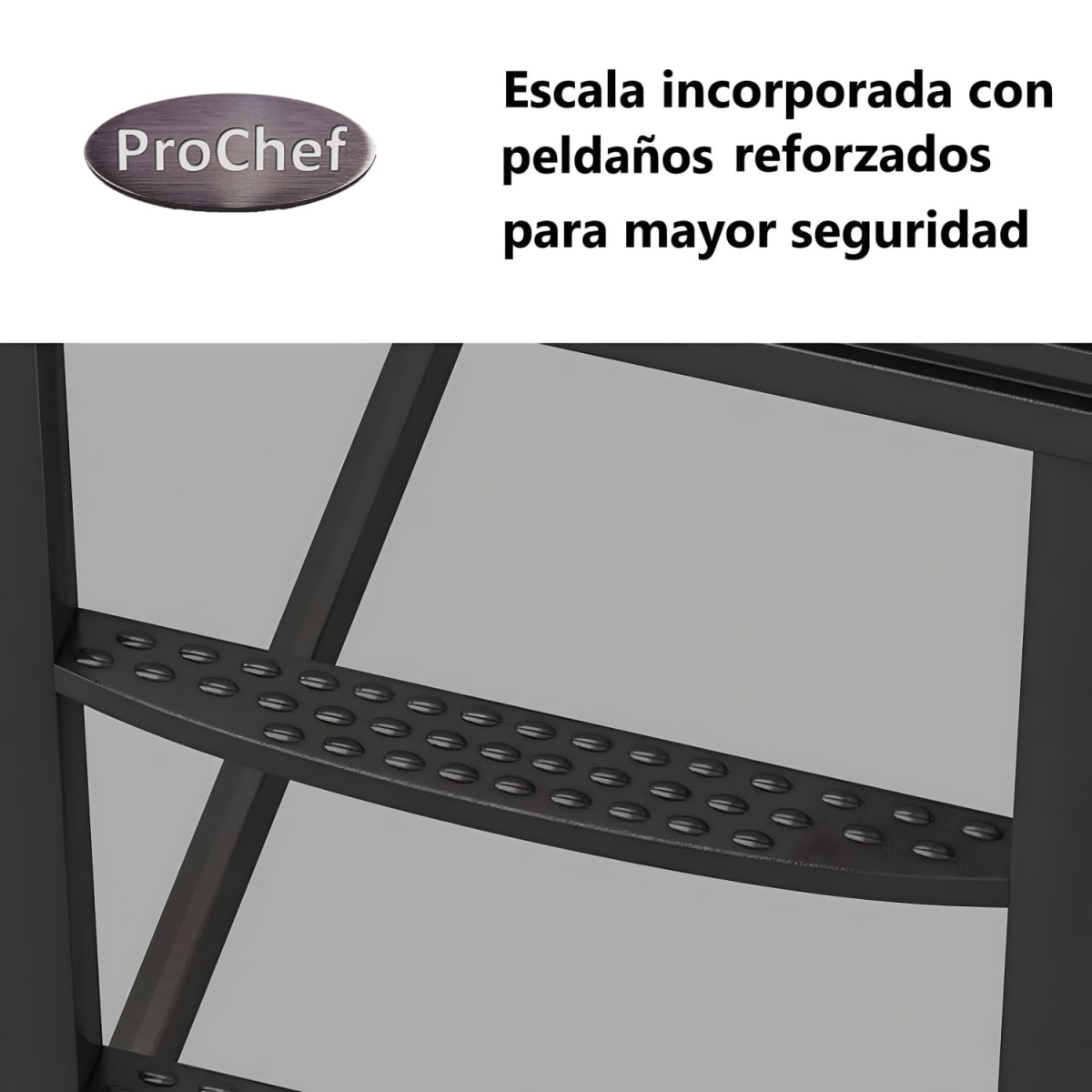 Camarote una Plaza Acero 90x200x185 cm Negro8