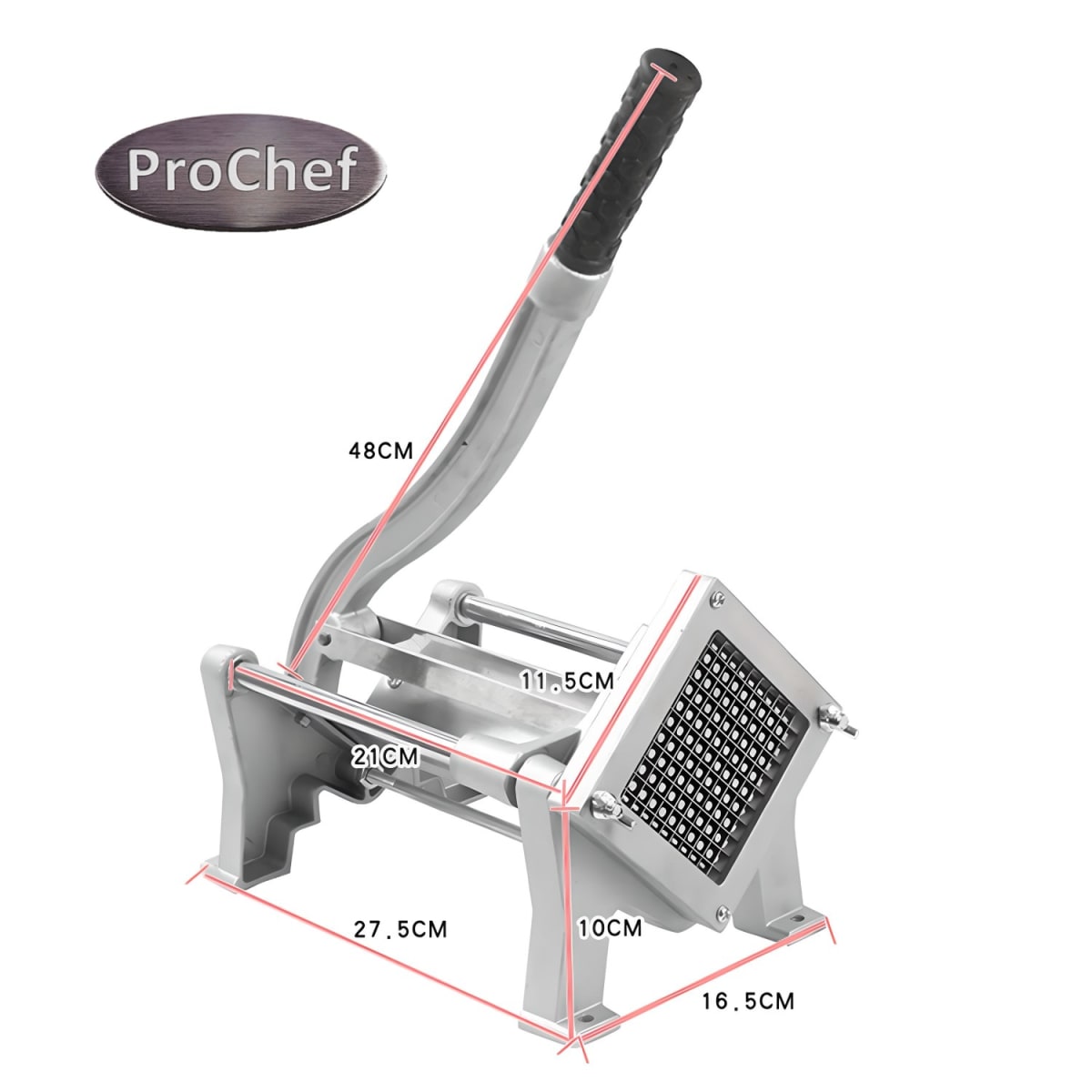Cortador Picador Manual de Papas 8 y 10 mm.6