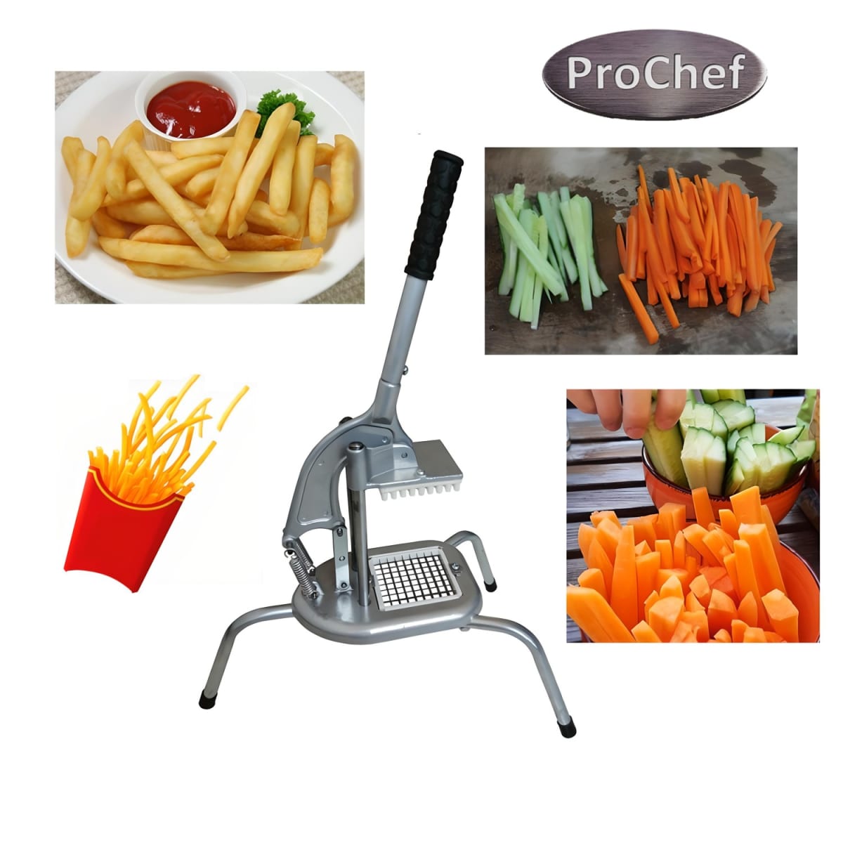 Cortador Picador manual de papas línea economica4