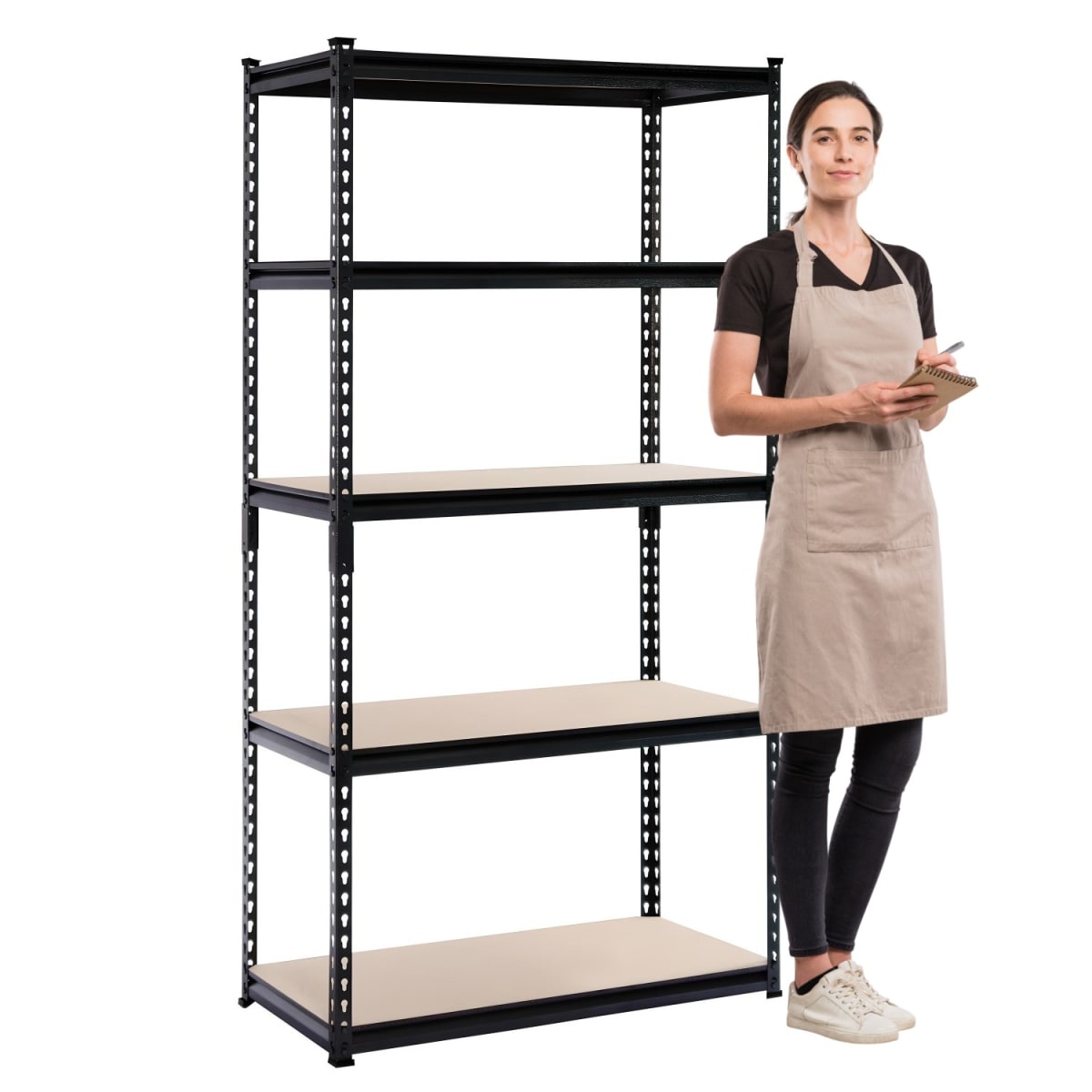 Estante Acero 90x45x180 cm 5 Bandejas. 1375 Kg.1