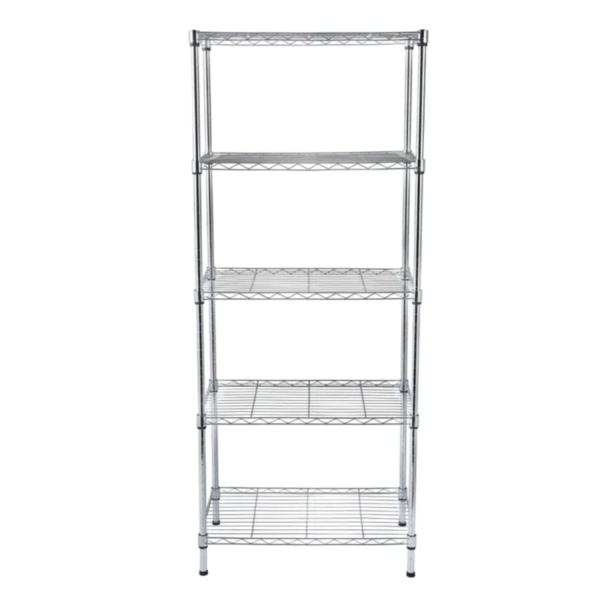 Estante 60x35x150 cm. Acero Cromado ProChef. Capacidad 200 kg.2