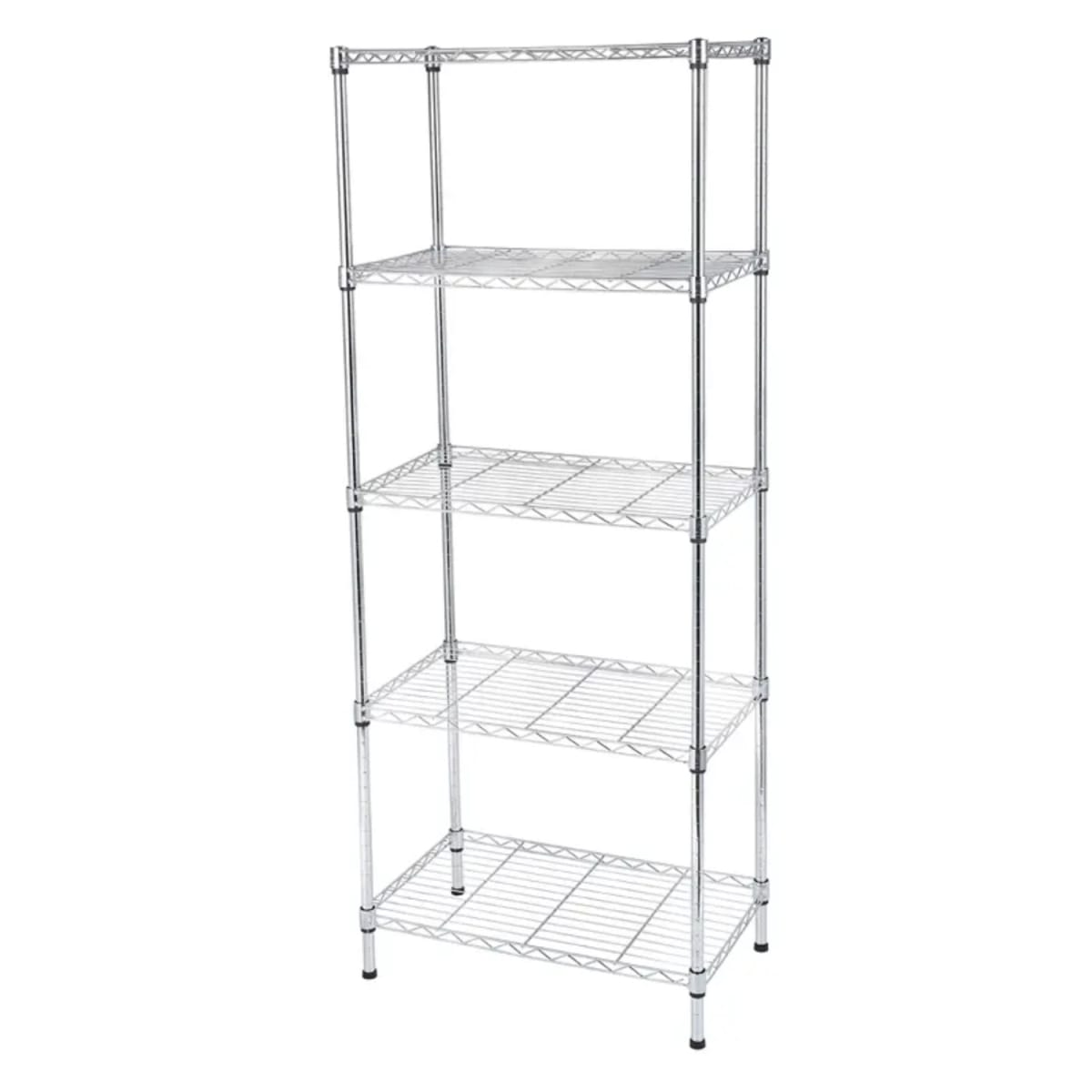 Estante 60x35x150 cm. Acero Cromado ProChef. Capacidad 200 kg.3