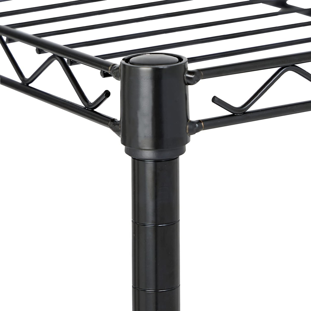 Estante 90x35x180 cm. Acero Negro 5 bandejas. Capacidad 600 kg.7