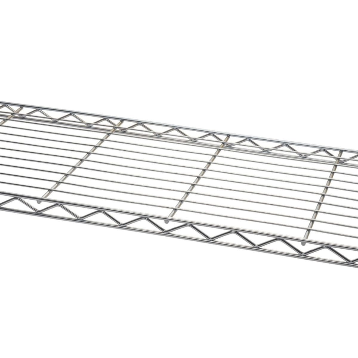 Estante Acero Cromado 4 bandejas 90x35x150 cm. Capacidad 480 kg.5