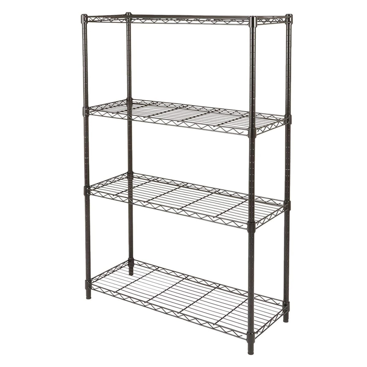 Estante Acero Pintado 4 bandejas 90x35x150 cm. Capacidad 480 kg.2