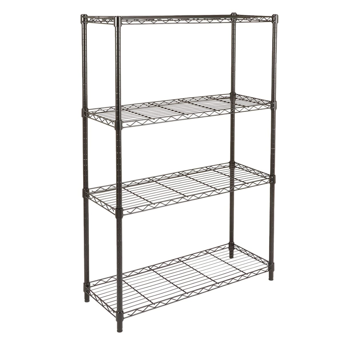 Estante Acero Pintado 4 bandejas 90x35x150 cm. Capacidad 480 kg.6