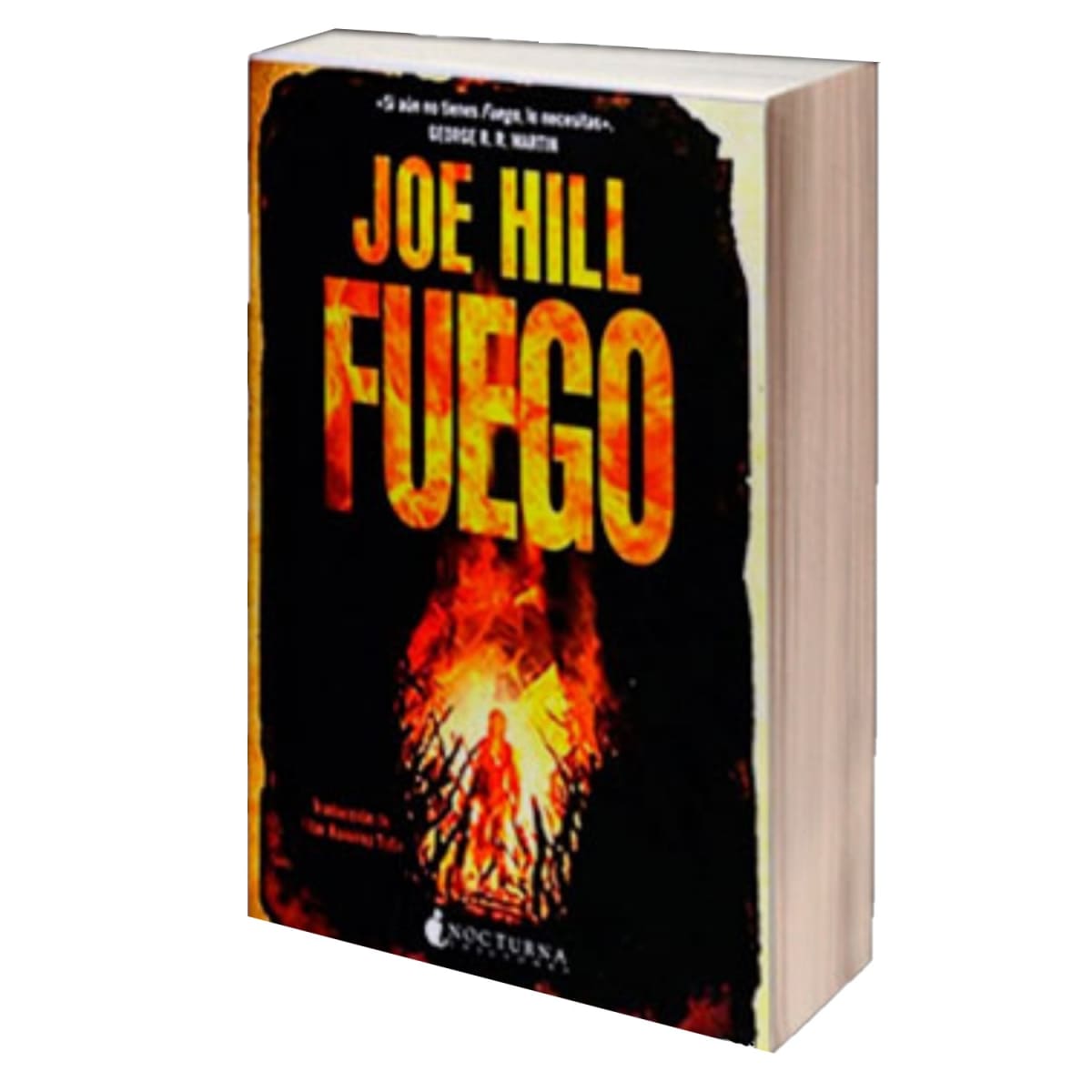 Libro Fuego --- Joe Hill. Tapa Dura2