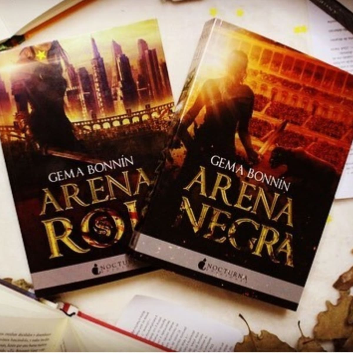 Pack 2 Libros Arena Roja y Arena Negra - G. Bonnín2