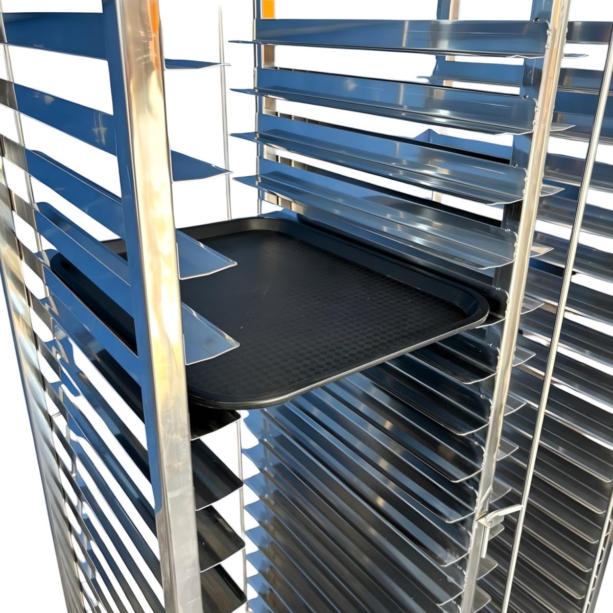 Carro Bandejero Acero Inox. 40 Bandejas Casino 35x45 cm.6