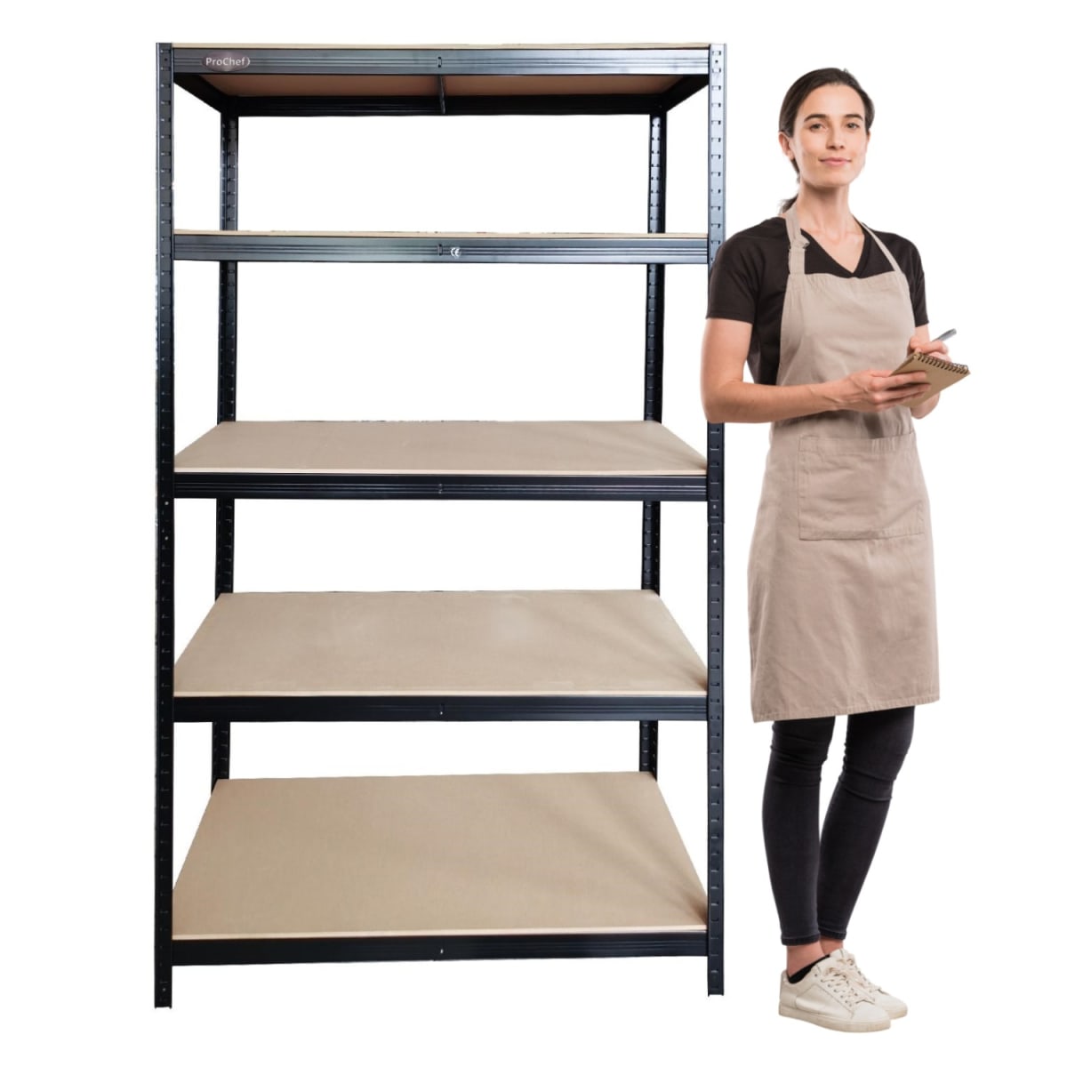 Estante 120x45x180 cm Acero Pintado 5 Band. 1325 Kg1