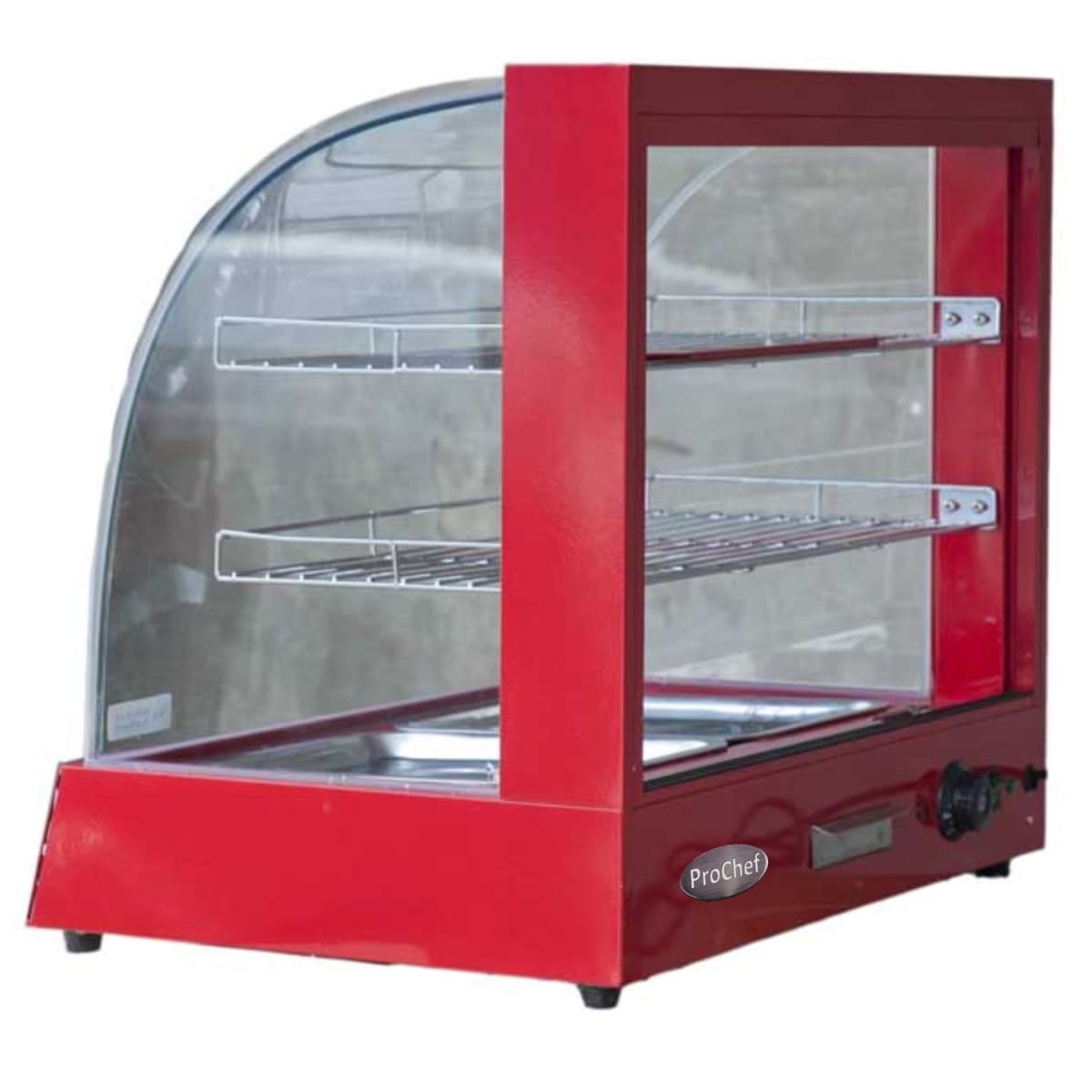 Vitrina ProChef 66 Cm. Roja Mantenedora de Calor5