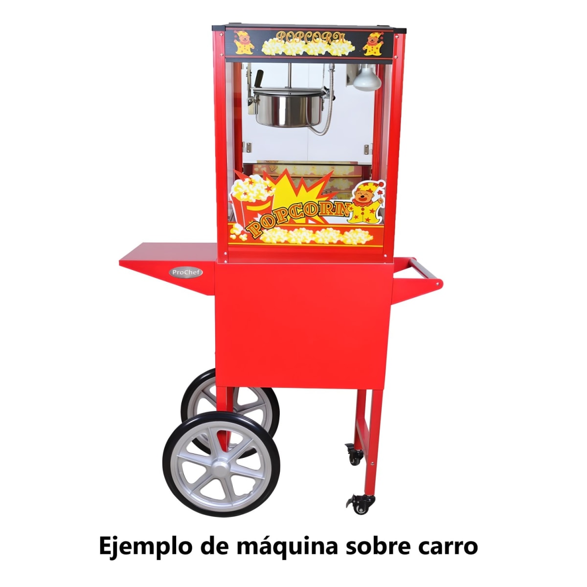 Carro para Maquina de Cabritas o Pop Corn Con Puerta6
