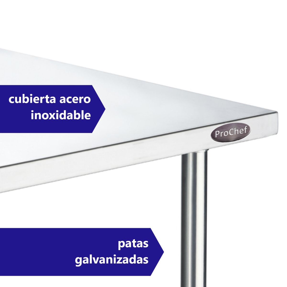 Meson Mural Acero Inoxidable 150x60x85(+5) cm4
