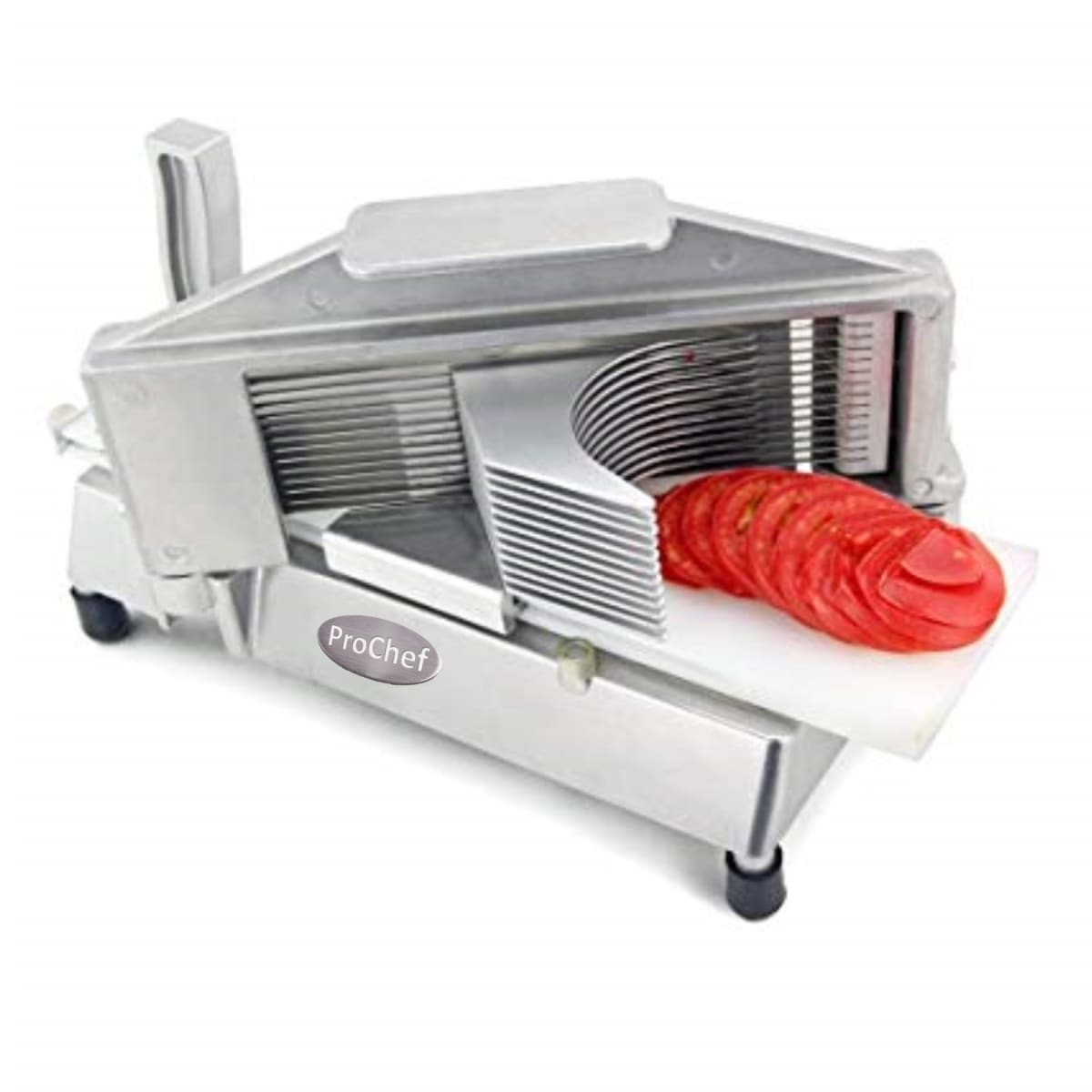 Cortadora rebanadora manual de tomates Cuchillos Lisos6