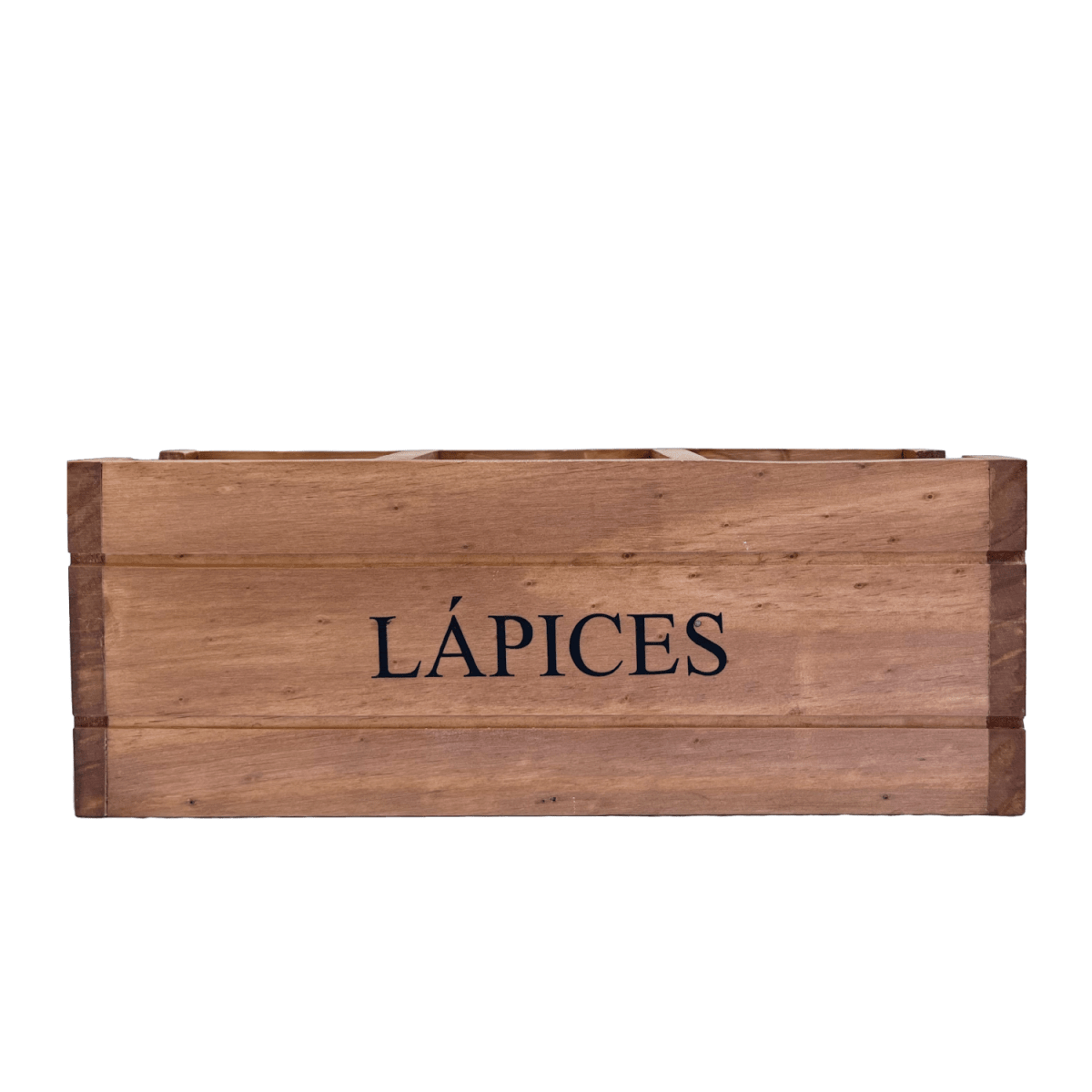 Bandeja de Madera para Lapices 30x10 Cm 3 espacios4