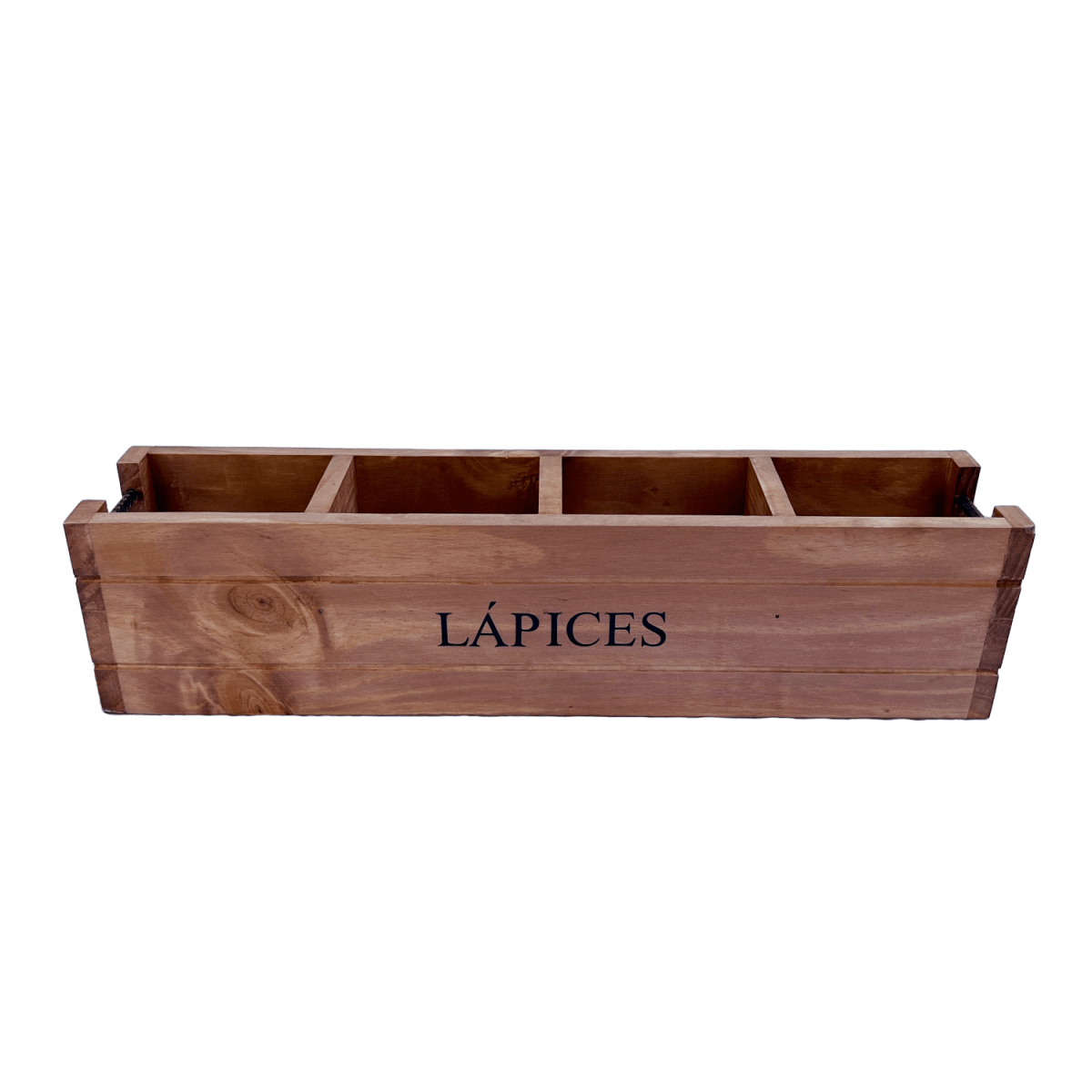 Bandeja de Madera para Lapices 45x10 Cm 4 espacios3