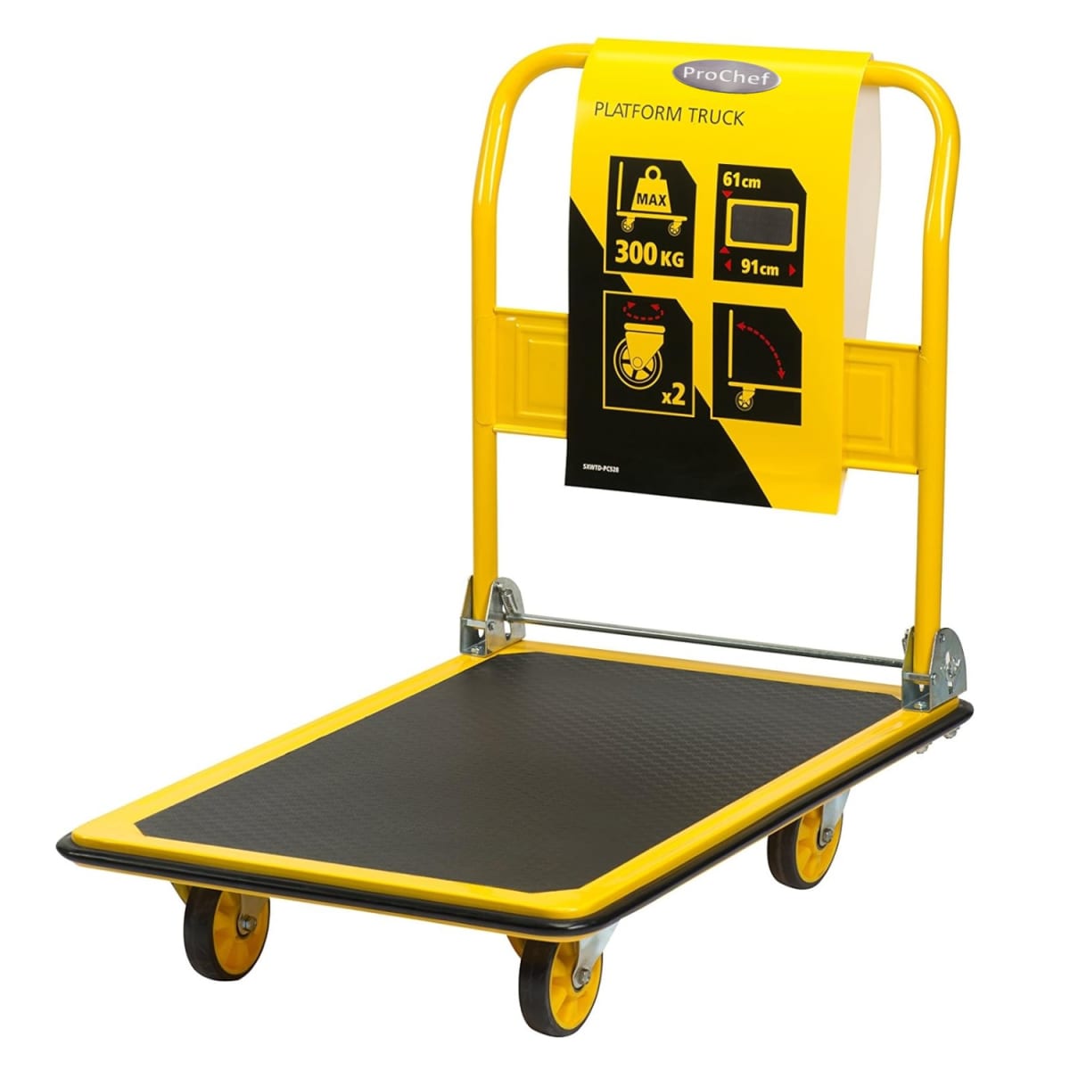 Carro de Acero para 300 kg. Plegable. 91 x 61 cm4