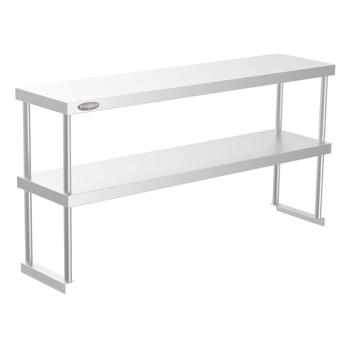 Plateo o Pasa Platos Doble 120x35x60 cm. Ac.Inox2