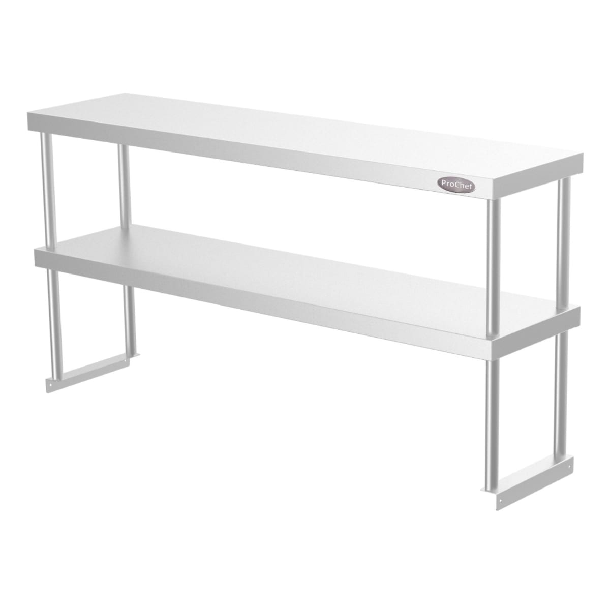 Plateo o Pasa Platos Doble 120x35x60 cm. Ac.Inox1