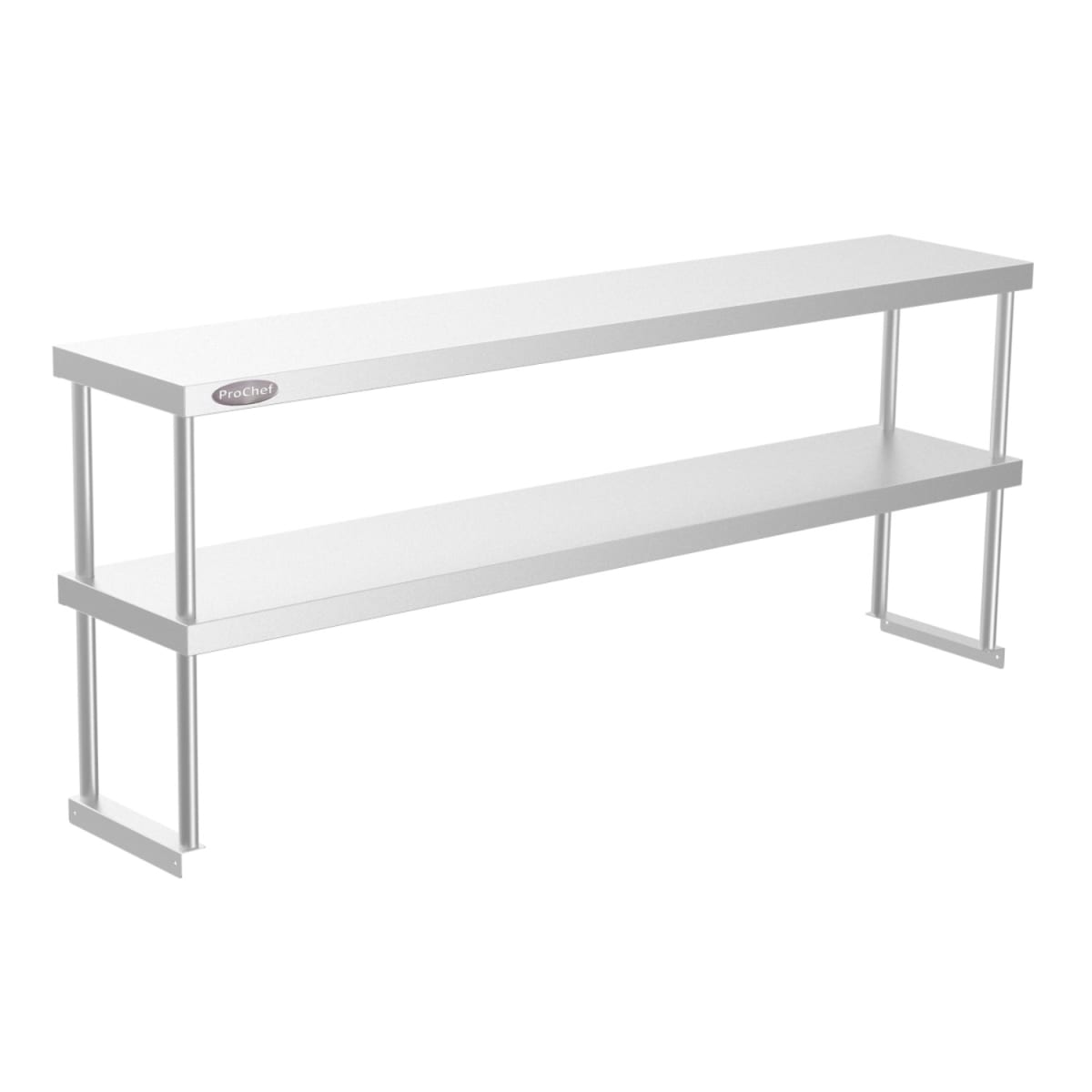 Plateo o Pasa Platos Doble 150x35x60 cm. Ac.Inox2