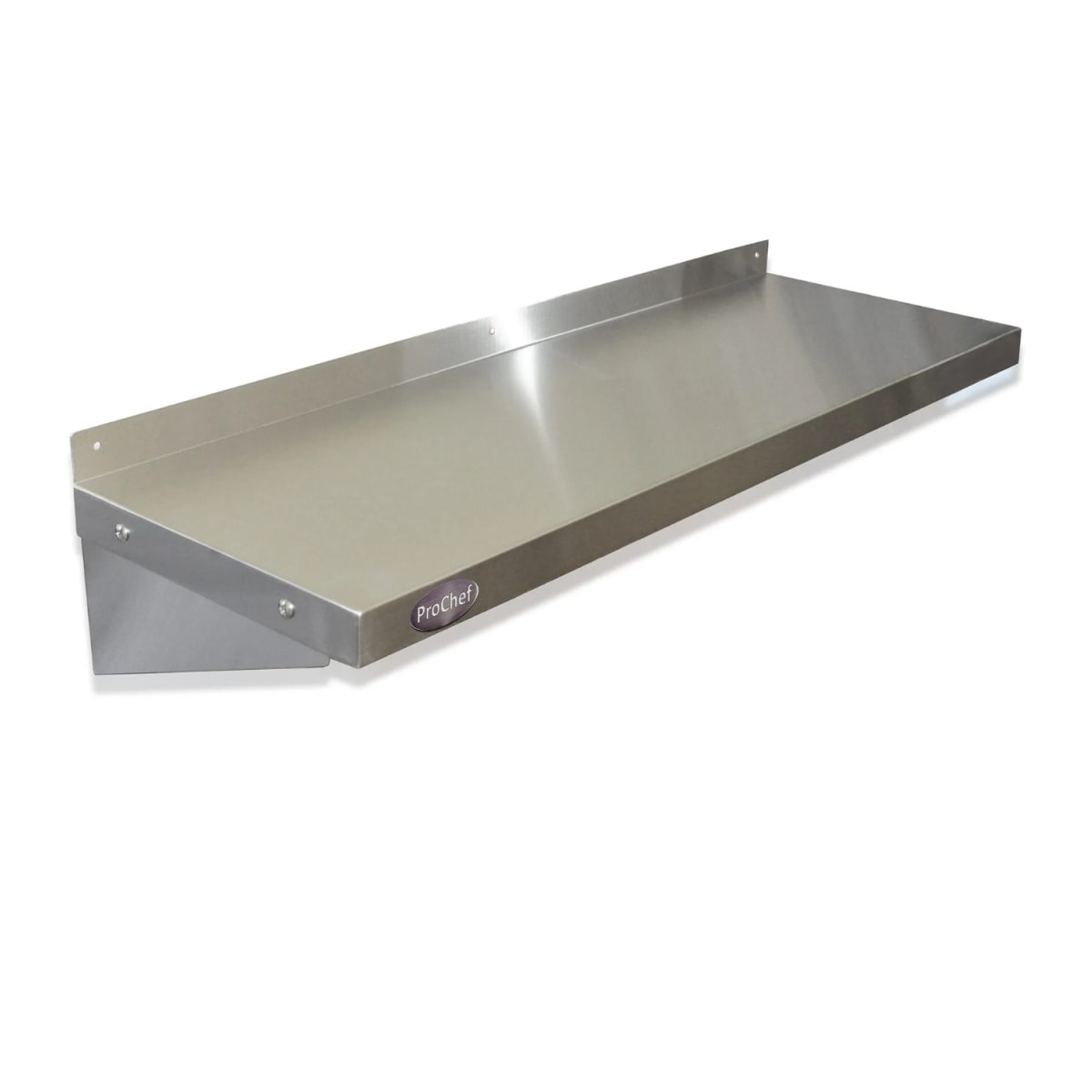 Repisa Mural Lisa 90x30 cms Acero Inoxidable5