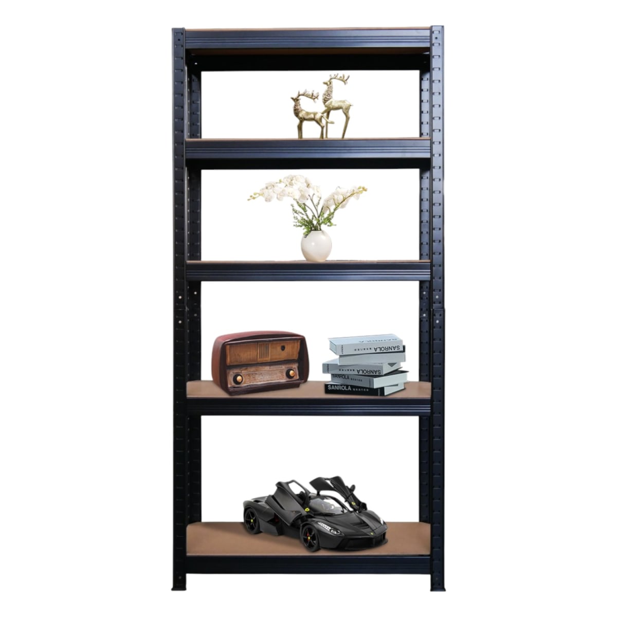 Estante 70x30x150 cm Acero Pintado 5 Band. 750 Kg2