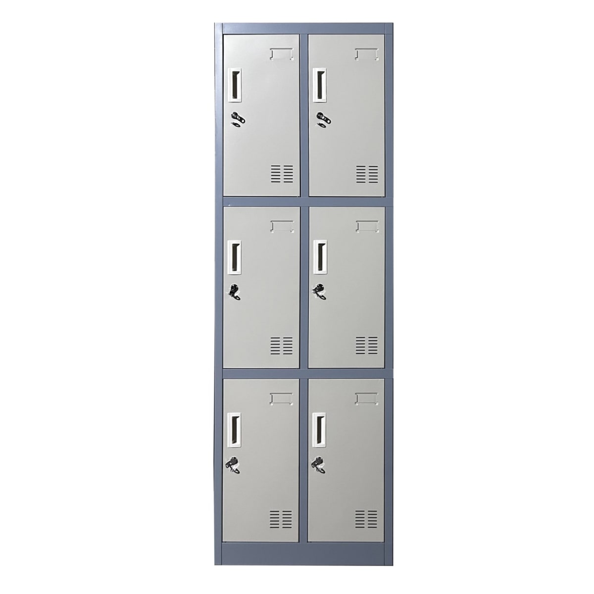 Locker Casillero Metálico 2 Cuerpos 6 Puertas7