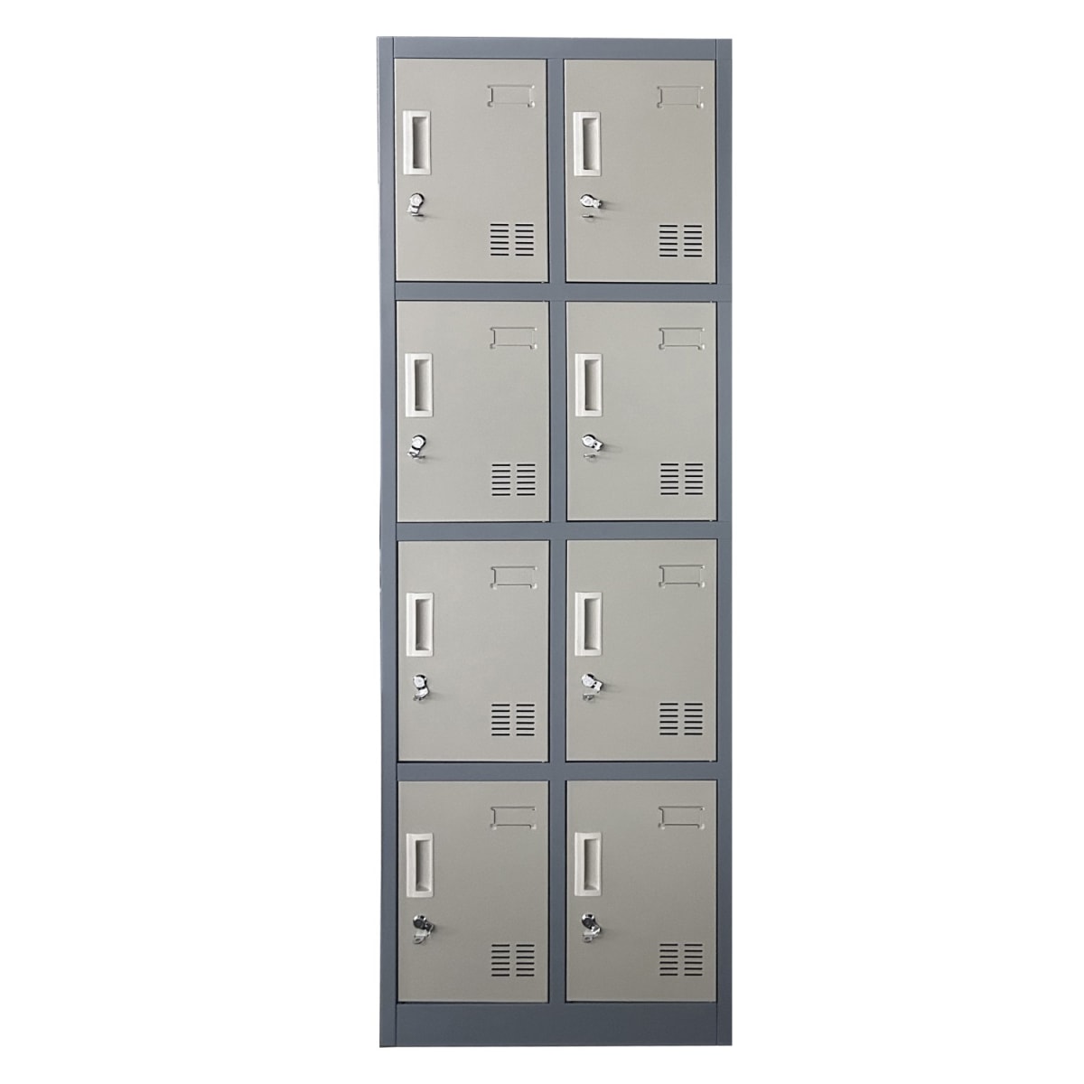 Locker Casillero Metálico 2 Cuerpos 8 Puertas7