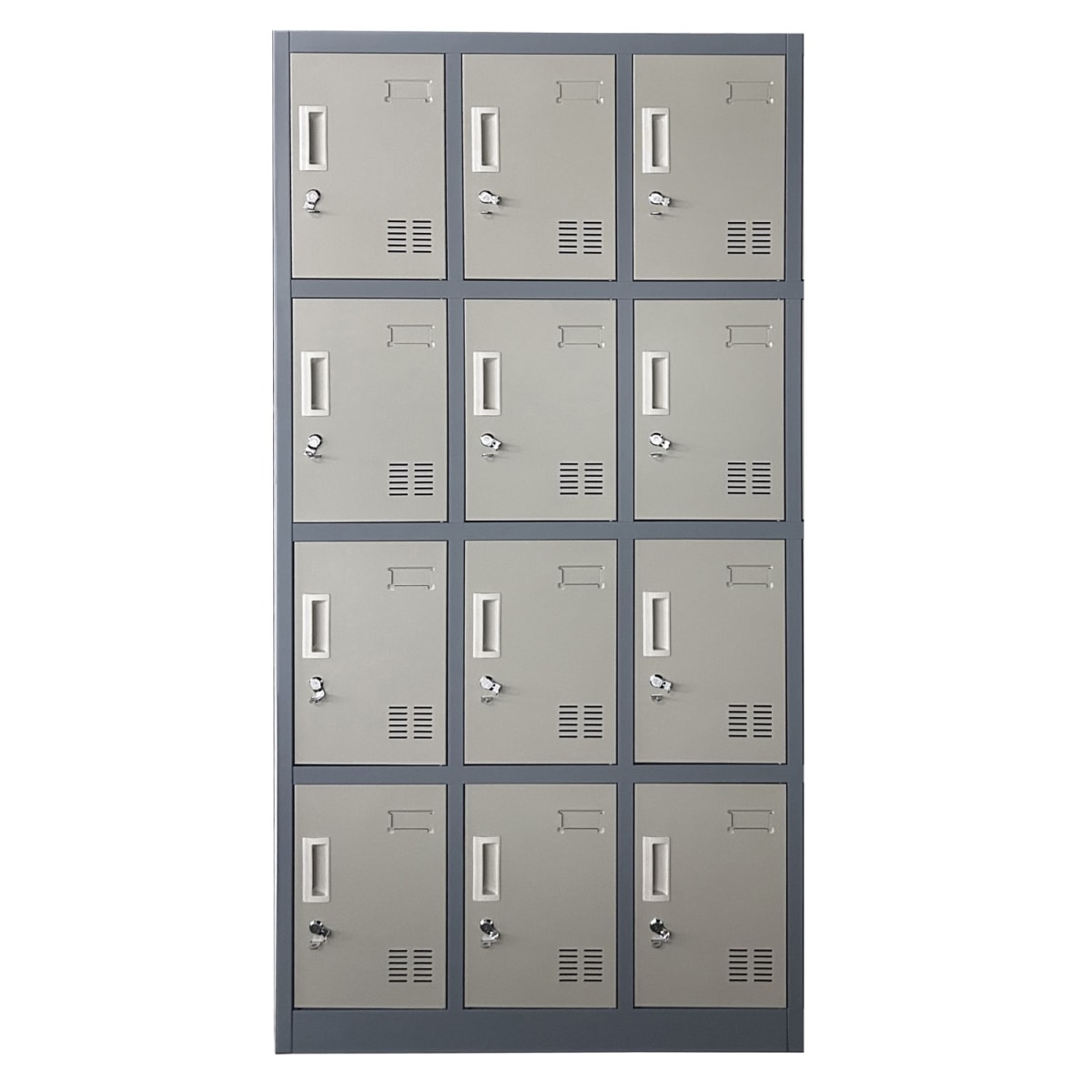 Locker Casillero Metalico 3 Cuerpos 12 Puertas7