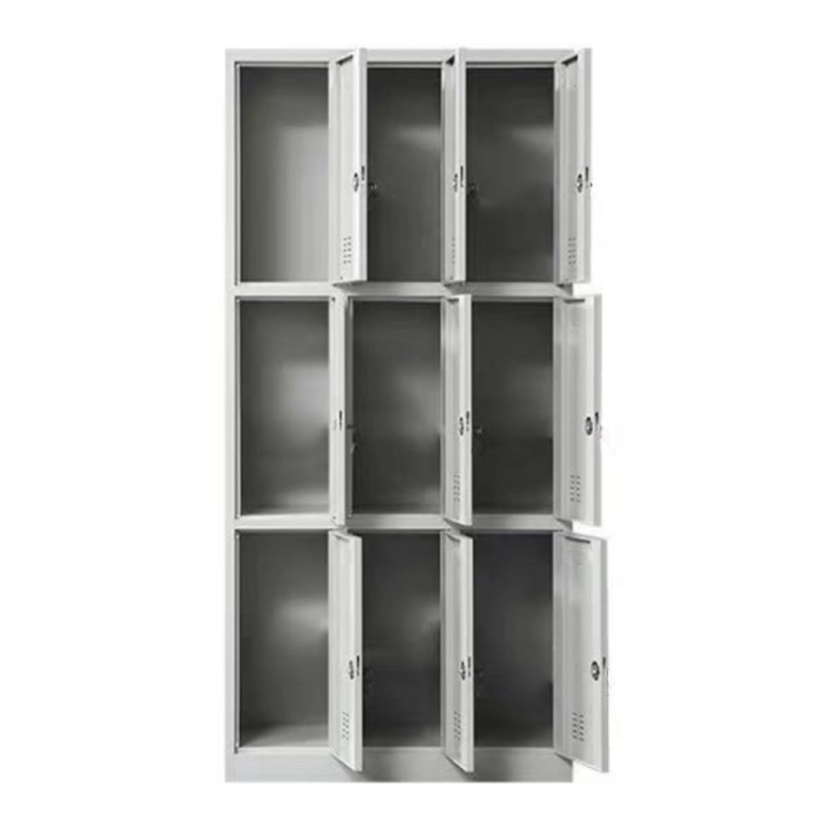 Locker Casillero Metálico 3 Cuerpos 9 Puertas2