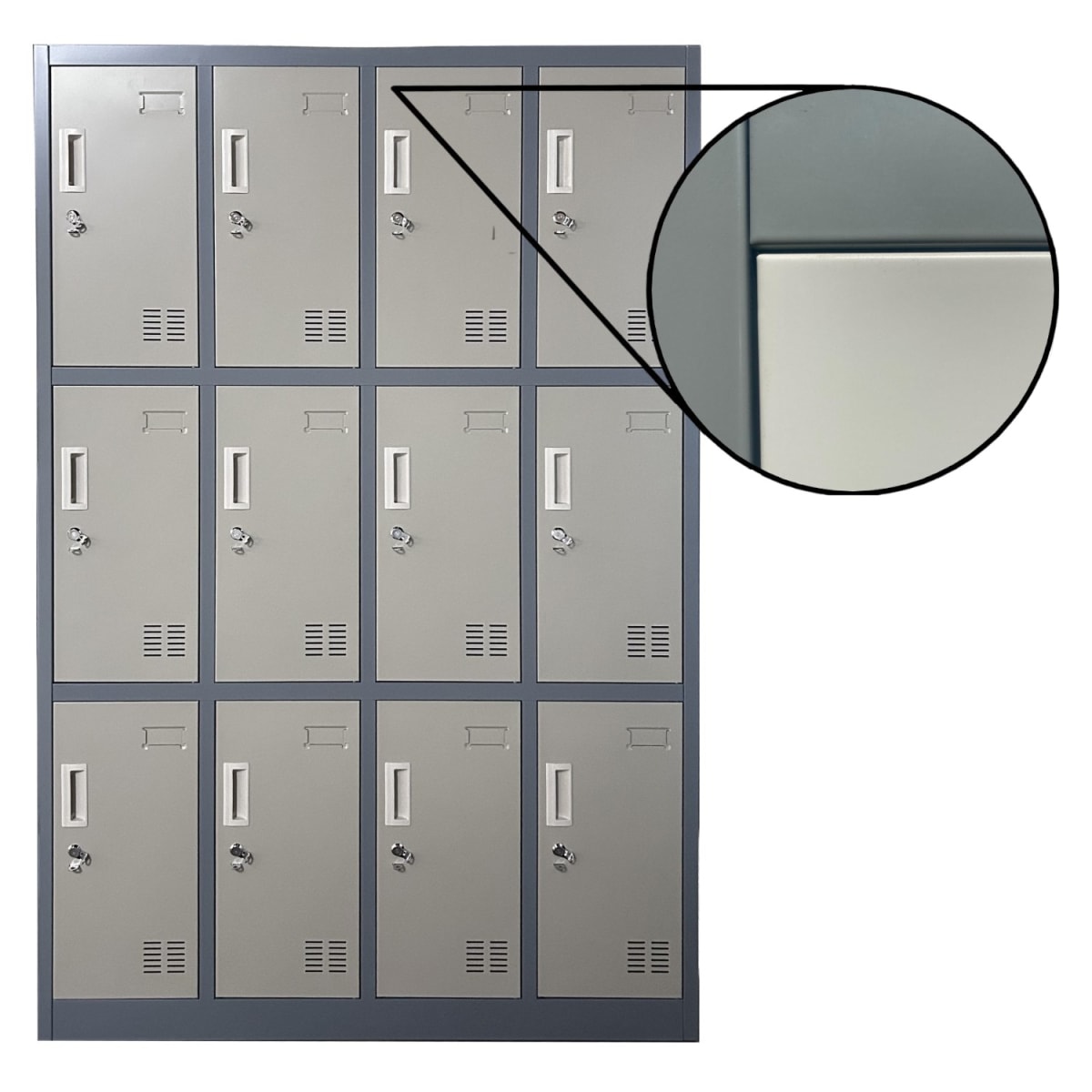 Locker Casillero Metálico 4 cuerpos 12 puertas5