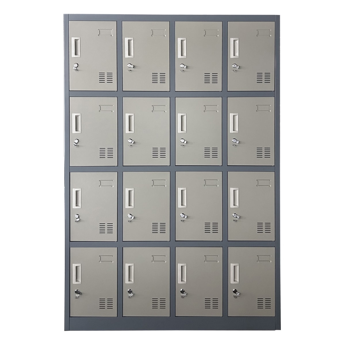 Locker Casillero Metálico 4 cuerpos 16 puertas8